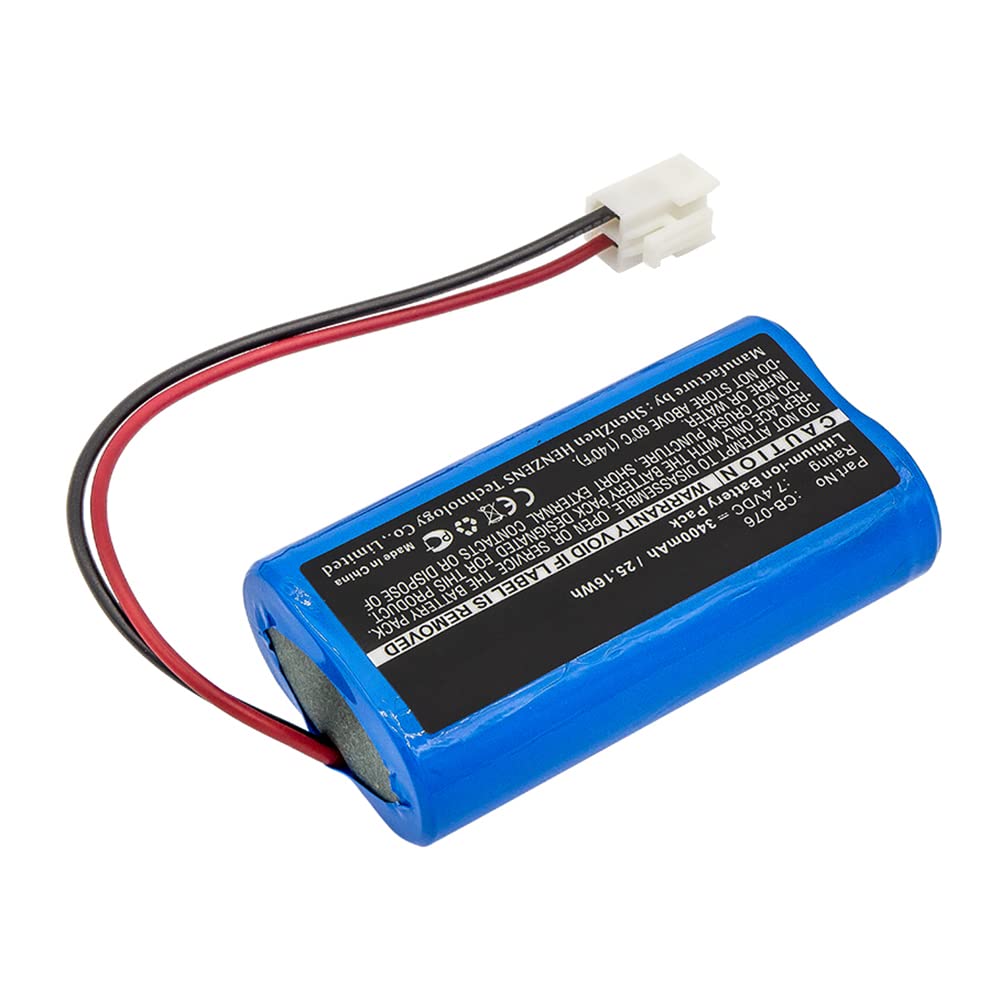 Synergy 7.4V 3400mAh Li-ion Battery for CB-076 - Digital Equipment Power Solution
