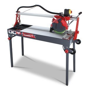 RUBI TOOLS DC250-850 Professional Wet Tile Saw - 7 Inch Diamond Blade for Porcelain, Ceramic & Stone Cutting - Perfect for DIY Home Renovation & Bathroom Tile Installation Projects