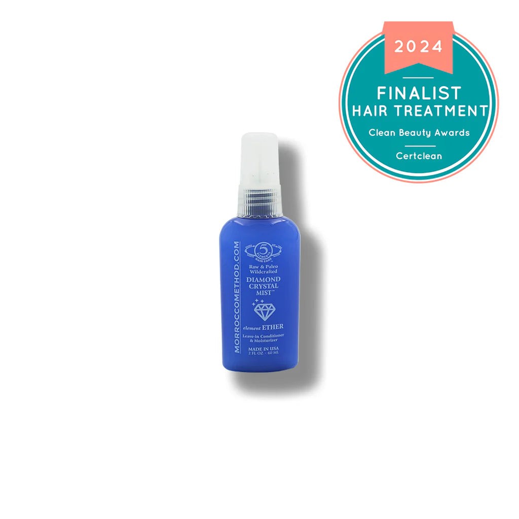 Diamond Crystal Mist Hair Conditioner & Moisturizer - Hydrating Leave-In Spray for Dry, Damaged Hair - Perfect for Daily Use, Salon-Quality Shine & Softness at Home