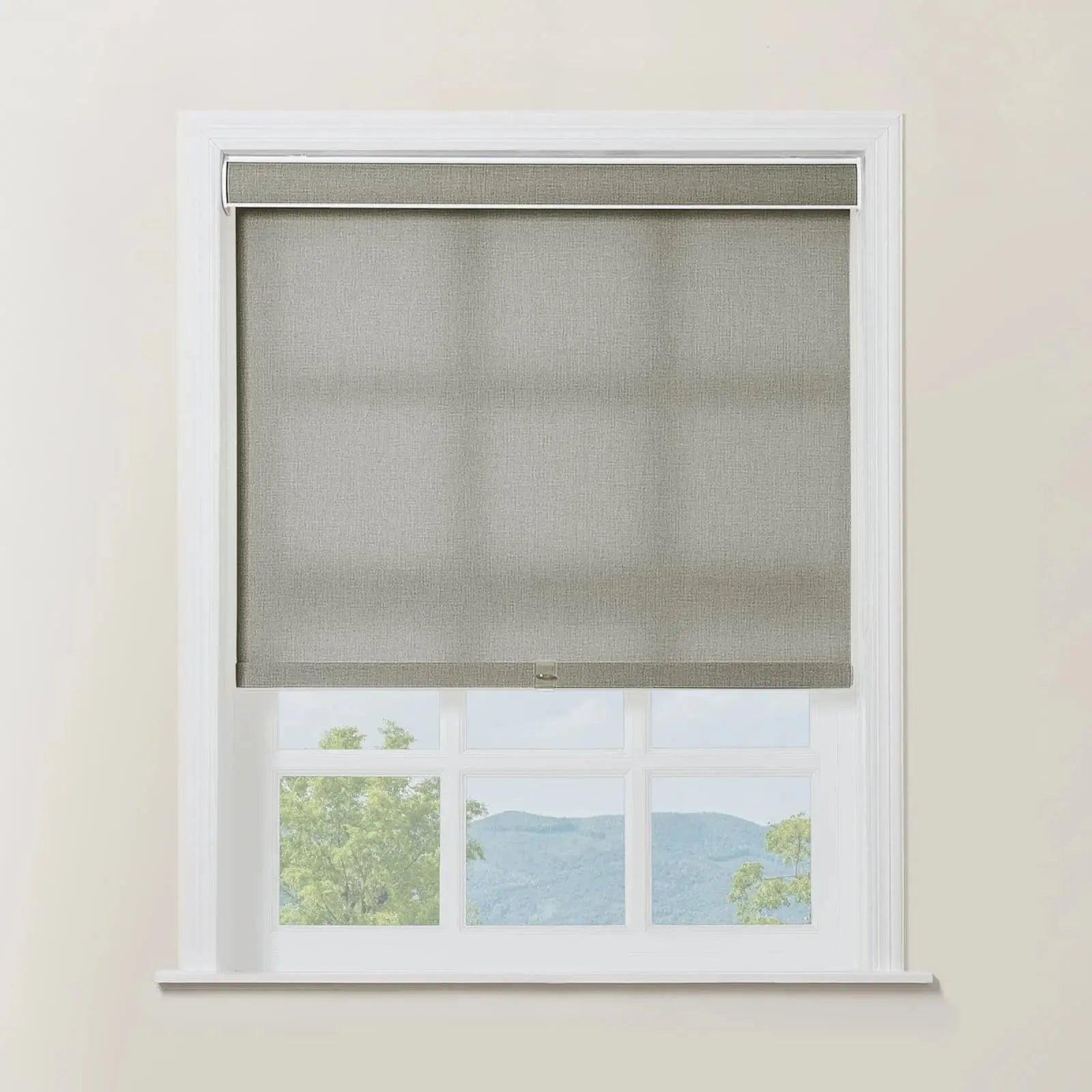 Alvin Boutique Blackout Cordless Roller Shades - Light Blocking Window Coverings for Bedroom, Nursery & Home Office