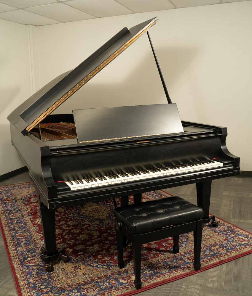 Baldwin 1922 Grand Piano in Satin Ebony Finish | Premium Upright Piano for Home, Concert Hall & Recording Studio | Classic Musical Instrument for Professional Pianists