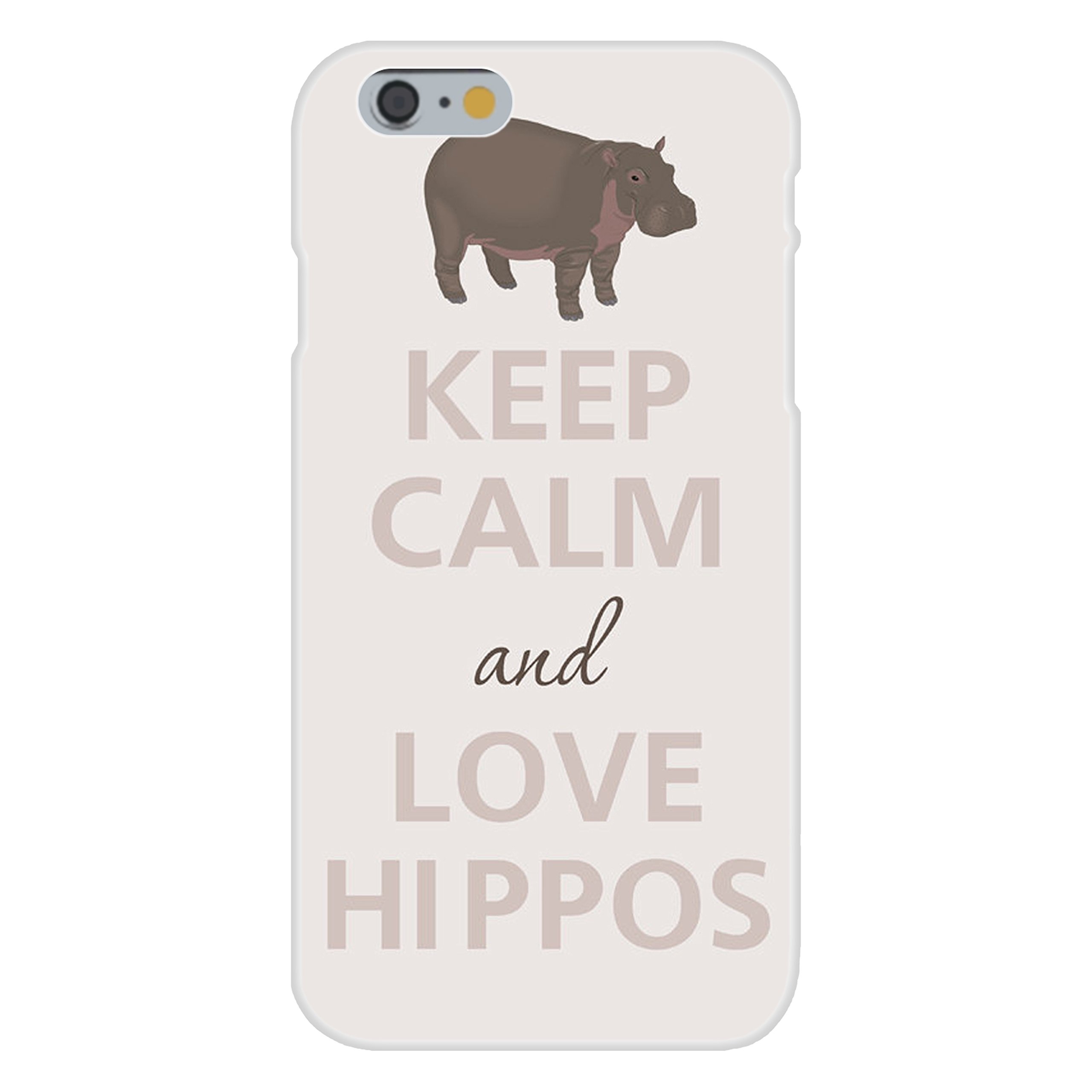 Apple iPhone 6 Plus Case - White Plastic Snap-On Cover with 