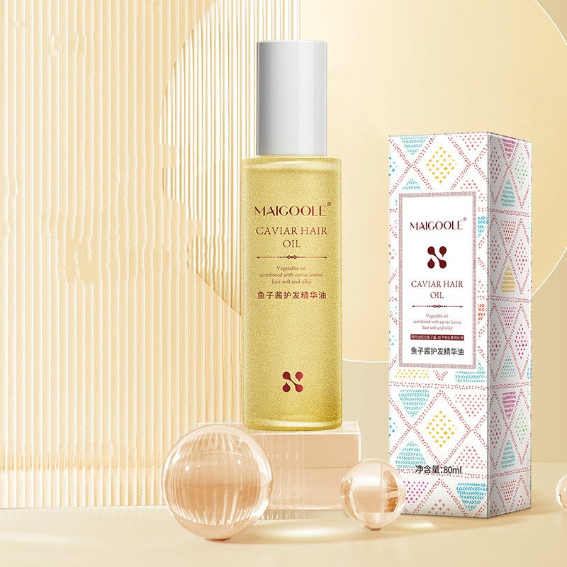 Premium Caviar Hair Care Essential Oil - Reduce Frizz & Hydrate Dry Hair for Smooth, Shiny Locks | Perfect for Daily Use, Salon Treatments & At-Home Hair Spa
