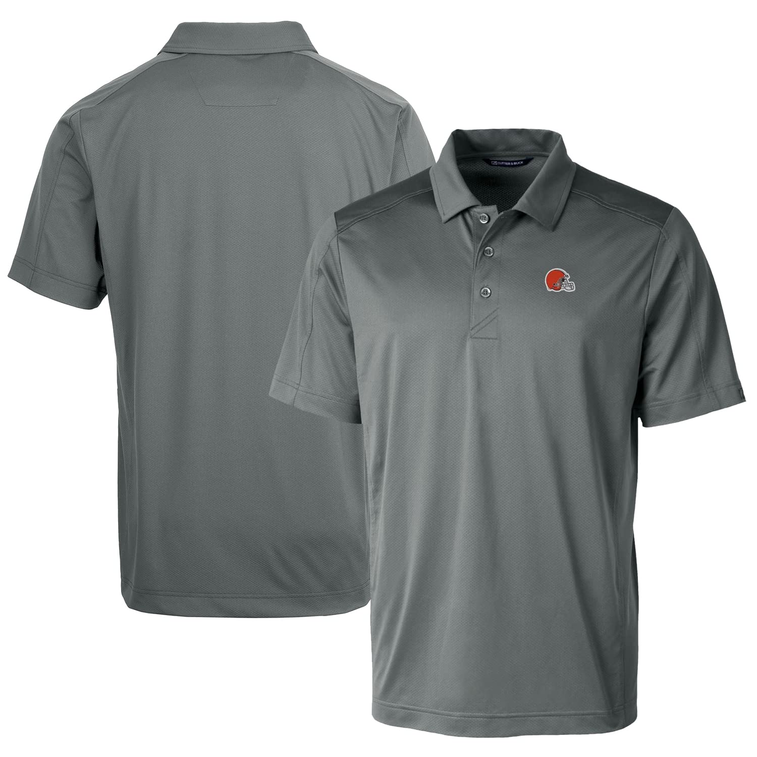 Cutter & Buck Men's NFL Prospect Textured Stretch Big & Tall Polo Shirt - Comfortable Performance Golf & Casual Wear for Tall Men