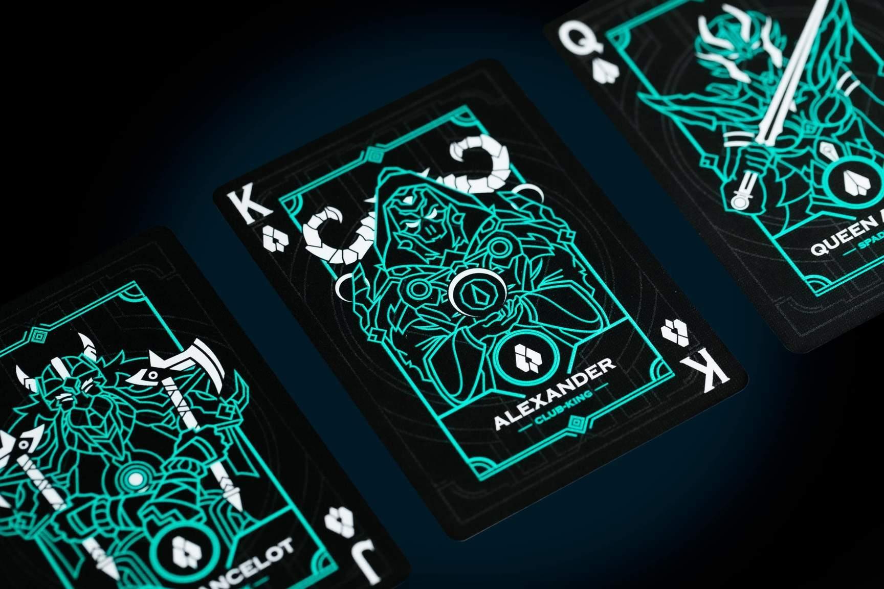 Premium Sword Playing Cards Set - 2 Decks (Deluxe & Classic) | The Card Mafia | Perfect for Magic Tricks, Poker Nights & Collectors