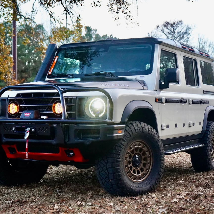 Signature Autosports Offroad Gear Rock Slider Steps for 2023+ Ineos Grenadier - Heavy Duty Side Steps for Off-Road Protection & Easy Entry - Perfect for Rock Crawling & Overlanding Adventures