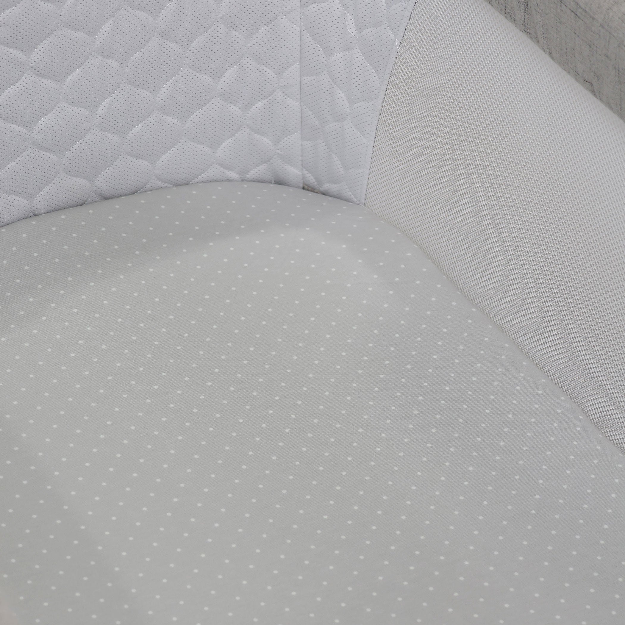 2-Pack Jersey Cotton Co-Sleeper & Bedside Sleeper Fitted Sheets - Soft Grey & Taupe for Baby Bassinet & Crib - Perfect for Nursery, Daycare & Travel Use