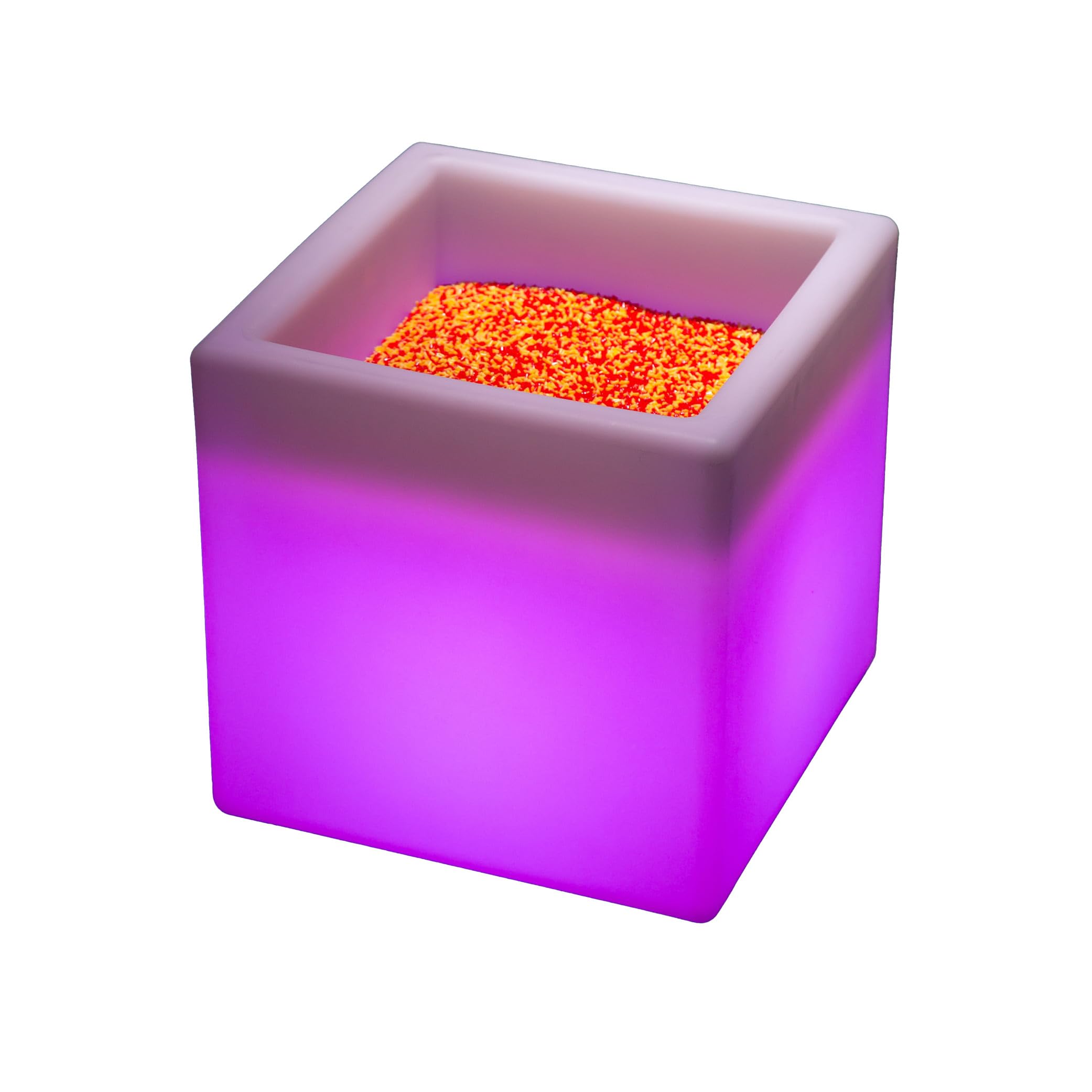 LimeLite LED Sensory Sand Table for Kids - 17 Color Changing Light Up Activity Table for Sensory Play with Sand, Rice & More - 12 Inch Educational Toy for Ages 5+ | Perfect for Playrooms, Classrooms & Autism Therapy