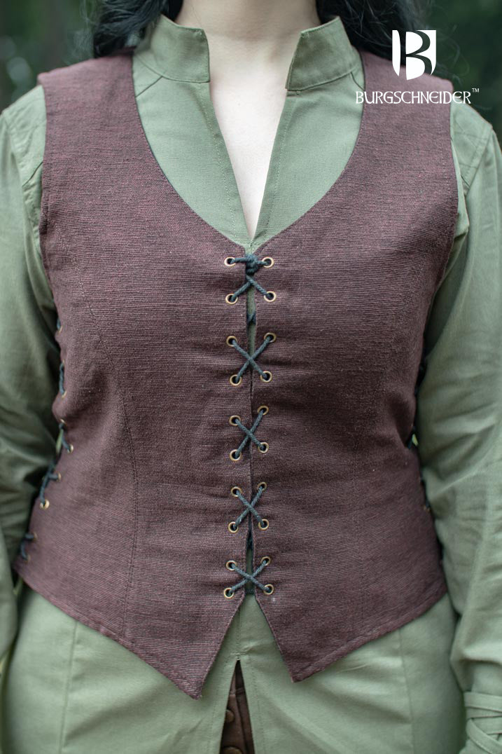 Marian Brown Vest for Women - Stylish & Comfortable Winter Wear - Perfect for Outdoor Activities, Work & Casual Outfits