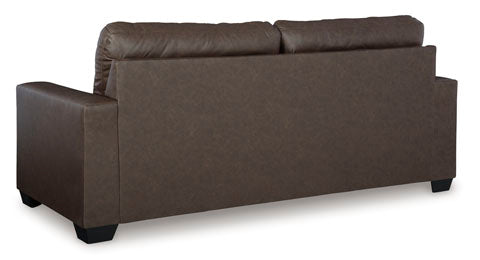 Barlin Mills Umber Sofa - Modern 3-Seater Couch with Soft Fabric Upholstery, Sturdy Wooden Frame for Living Room, Lounge & Office - Model 1700338
