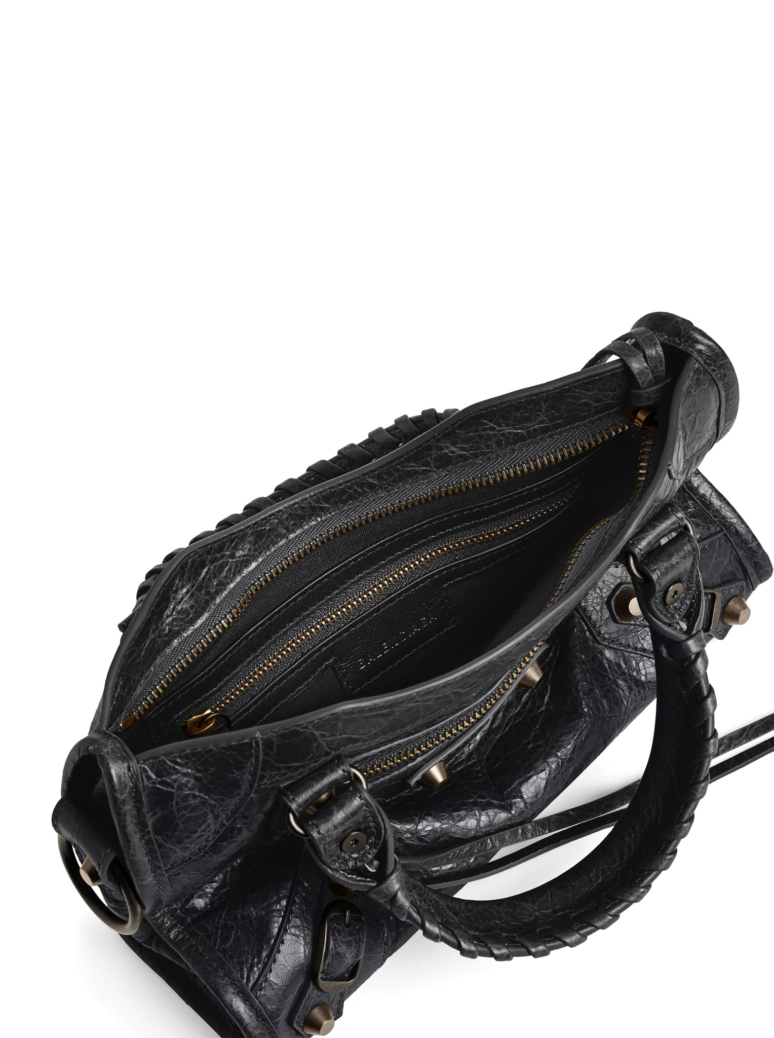 LE CITY MINI Women's Crossbody Bag - Stylish Black Leather Purse for Everyday Use, Work & Travel
