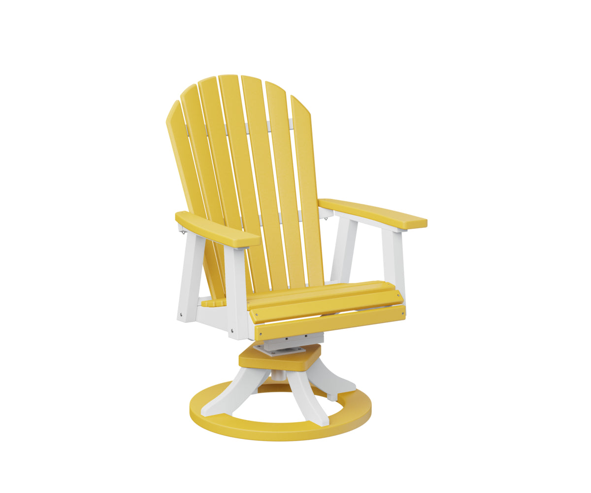 Berlin Gardens Comfo Back Swivel Rocker Dining Chair - Ergonomic Outdoor Patio Furniture for Relaxing & Dining - Perfect for Backyard, Garden, Poolside & Deck Use
