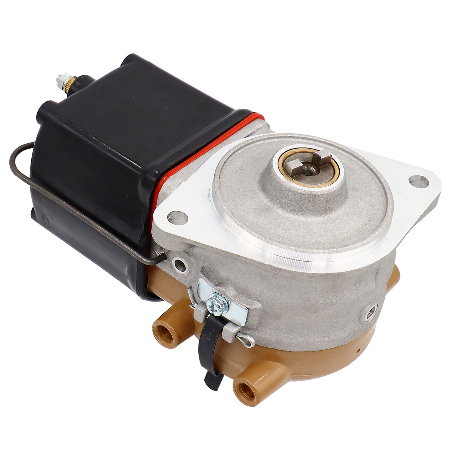 NENKUTEN 12V Ignition Coil Distributor Assembly for Ford New Holland Tractor 8N 9N 2N 4-Cylinder - Front Mount Complete Distributor Kit Replaces #9N12100 & 9N12024 - Perfect for Tractor Engine Repair & Restoration Projects