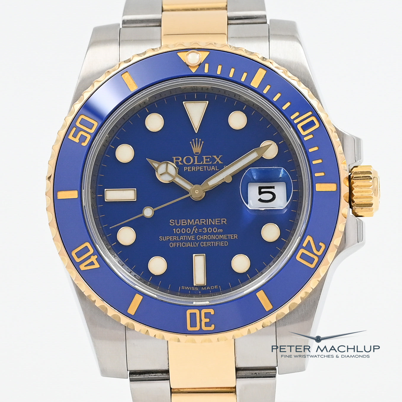 Original Rolex Submariner Date 40mm Men's Luxury Watch 116610LN Black Dial 2010 Model - Perfect for Diving, Business & Formal Occasions