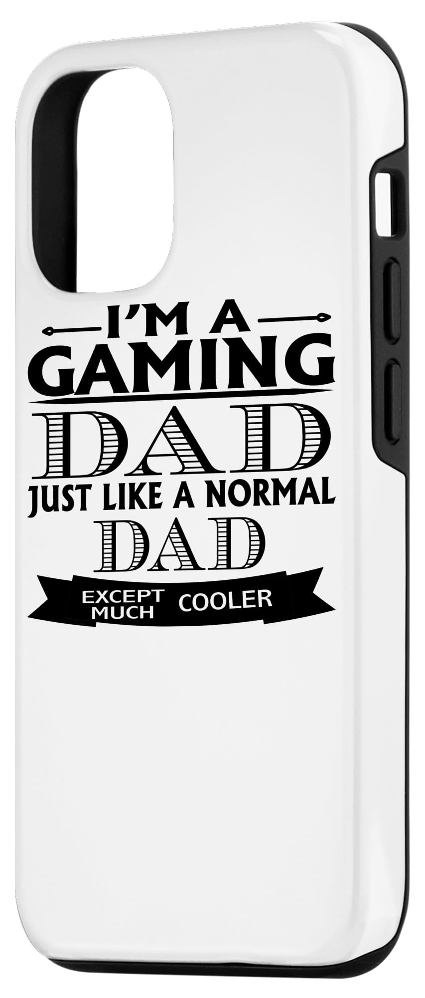 iPhone 12/12 Pro Gaming Dad Case - Cool Protective Cover for iPhone 12 & 12 Pro - Perfect for Gaming Enthusiasts & Tech-Savvy Dads