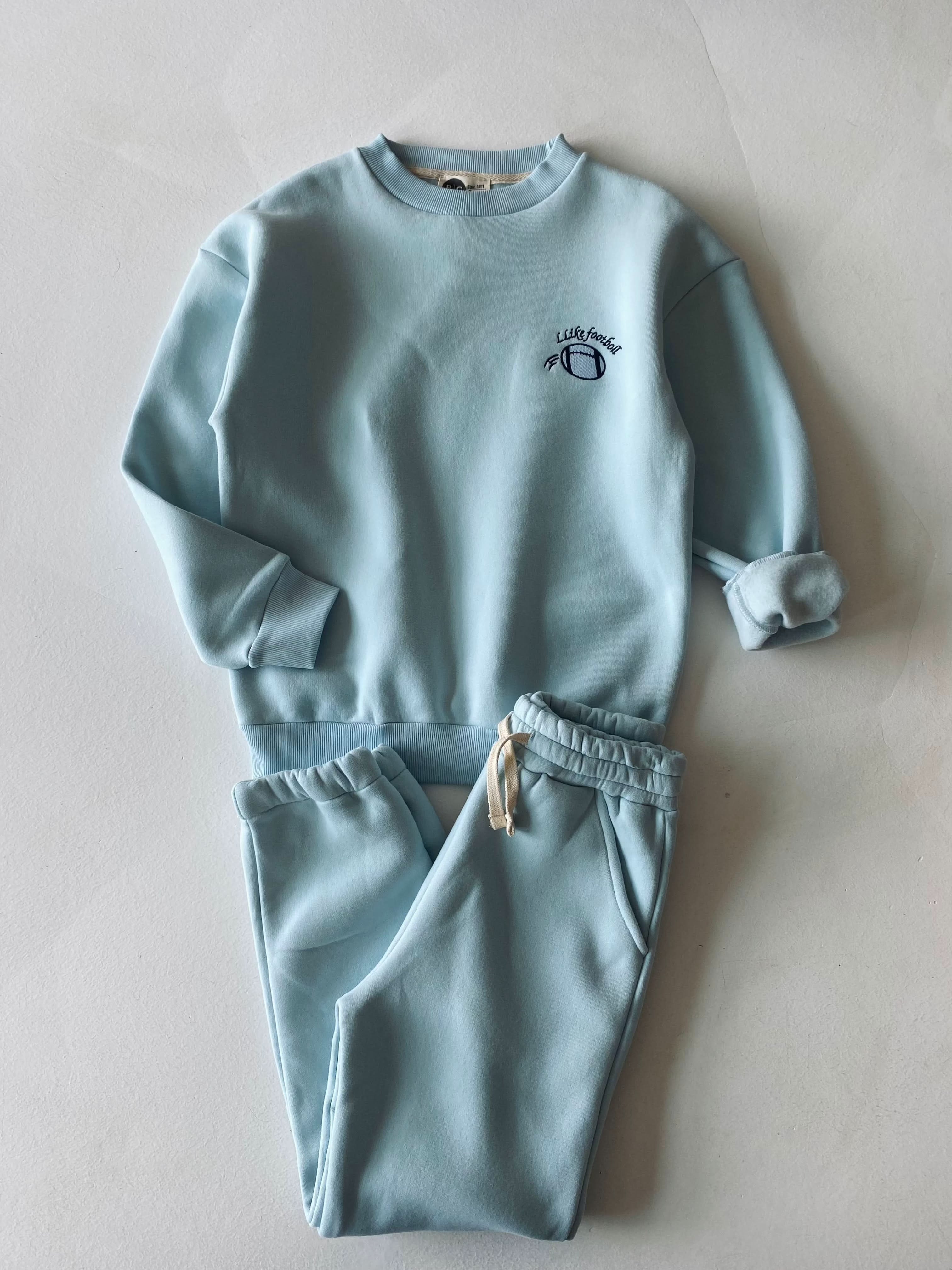 Kids' Bike Necklace Detail Jogging Set - Perfect for Outdoor Play, Sports & Casual Wear