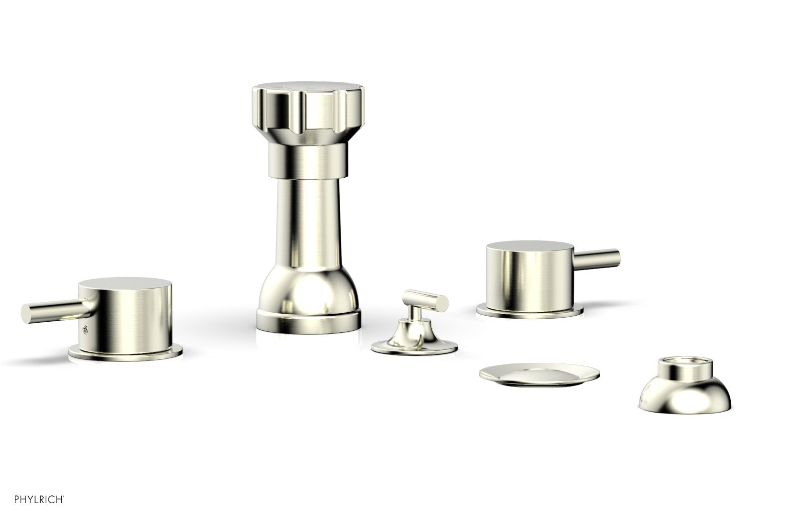 Premium BASIC II 4-Hole Bidet Faucet Set with Lever Handles - 230 63 Series - Perfect for Modern Bathroom Renovations & Hygienic Upgrades