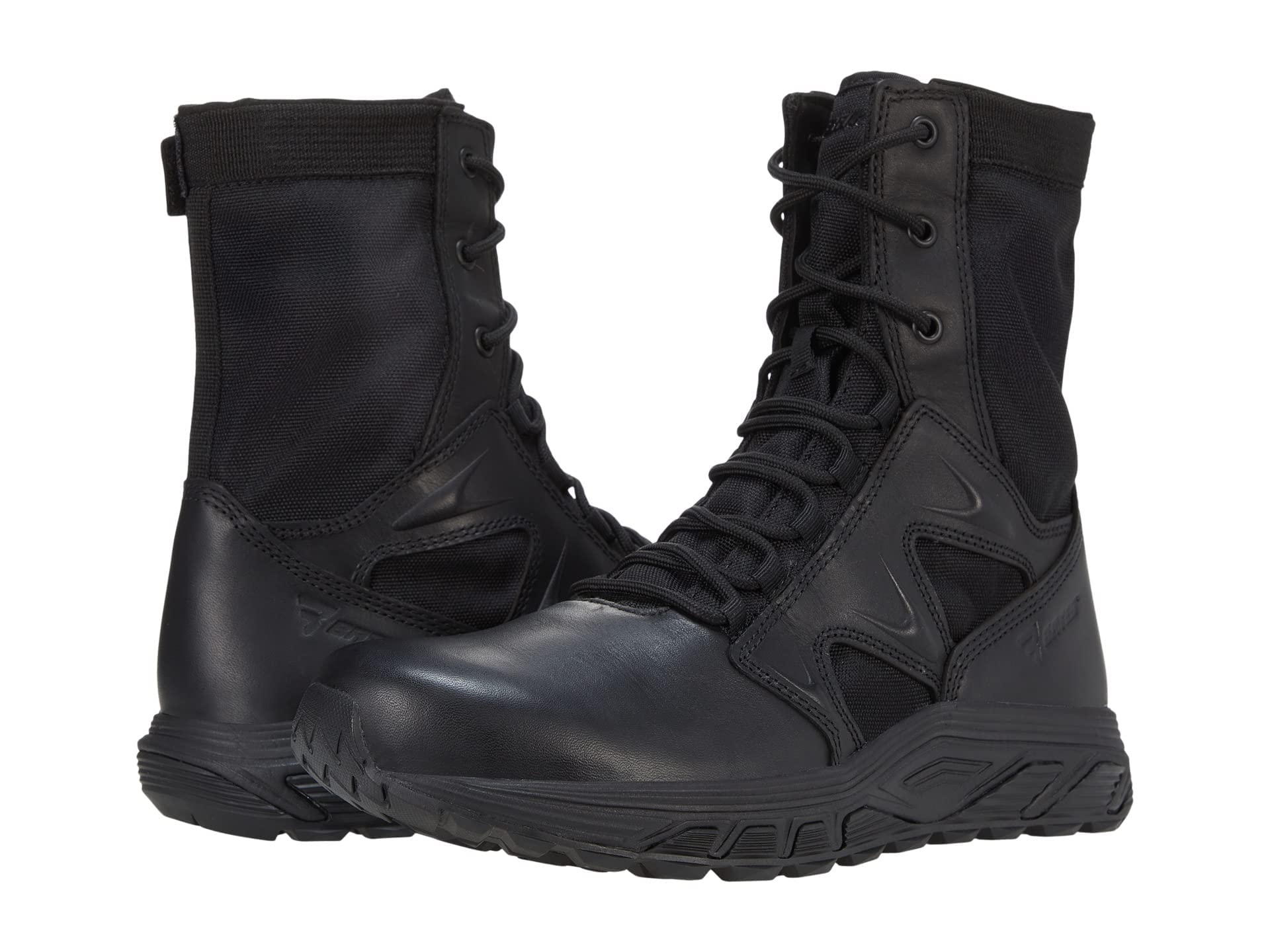 Bates Men's Rush Tall Side Zip Combat Boot - Tactical Military Work Boots for Hiking, Construction & Outdoor Activities