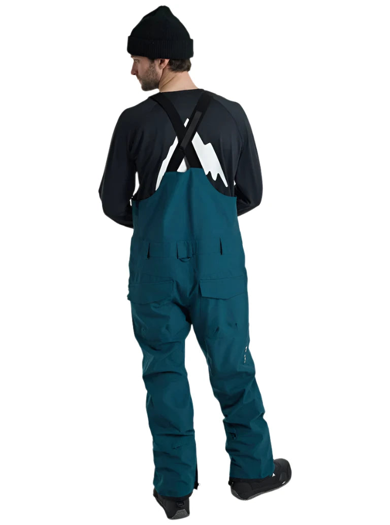 Burton Reserve Bib Snow Pants 2025 - Waterproof & Insulated Ski Bibs for Men & Women - Perfect for Snowboarding, Skiing & Winter Outdoor Adventures