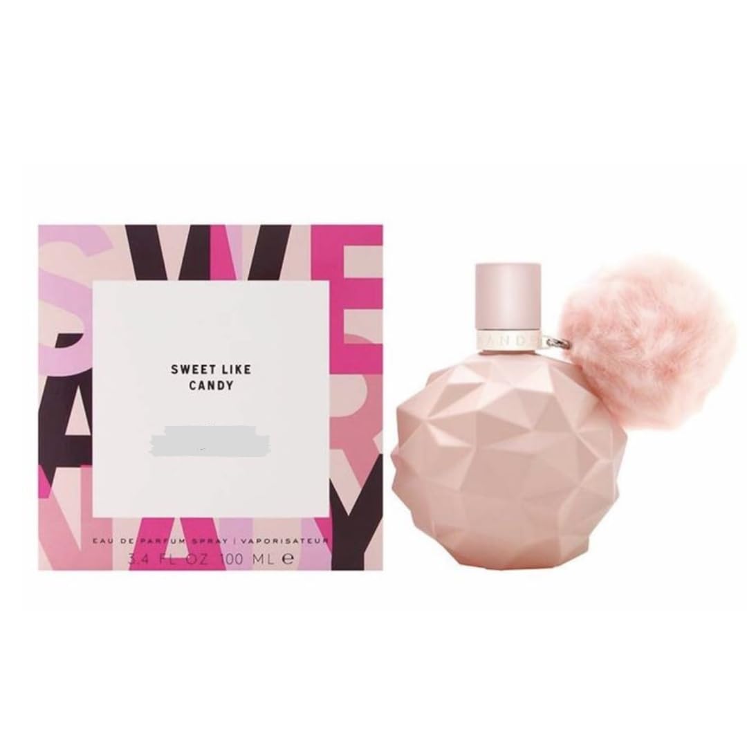 Sweet Like Candy Eau de Parfum Spray for Women - 3.4 Oz Floral Fruity Perfume | Long-Lasting Fragrance for Date Night, Office & Special Occasions