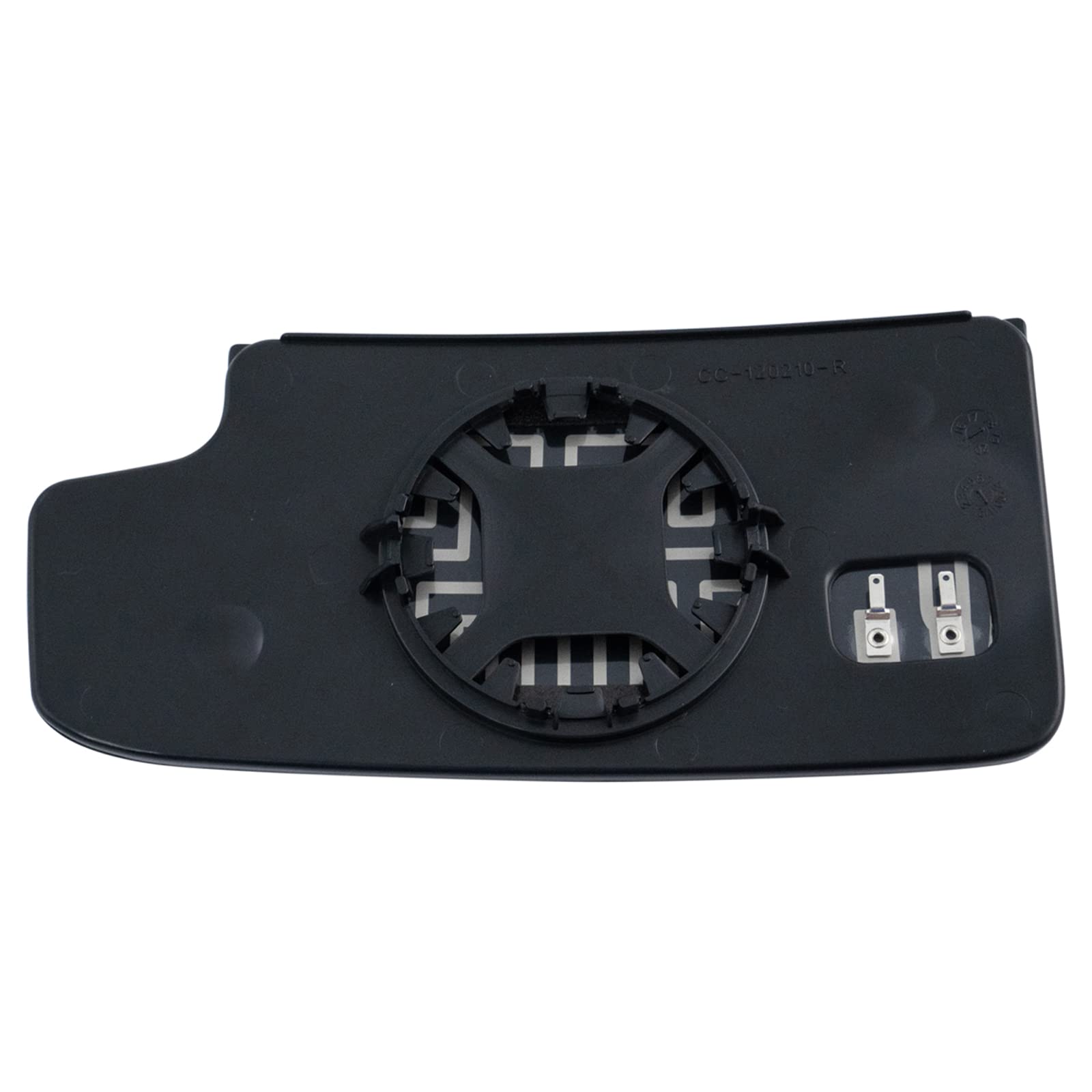 Heated GM Towing Mirror Glass Kit with 4 Clip Mount - Upper & Lower Replacement for Trail Ridge - Perfect for Off-Roading & Heavy-Duty Towing