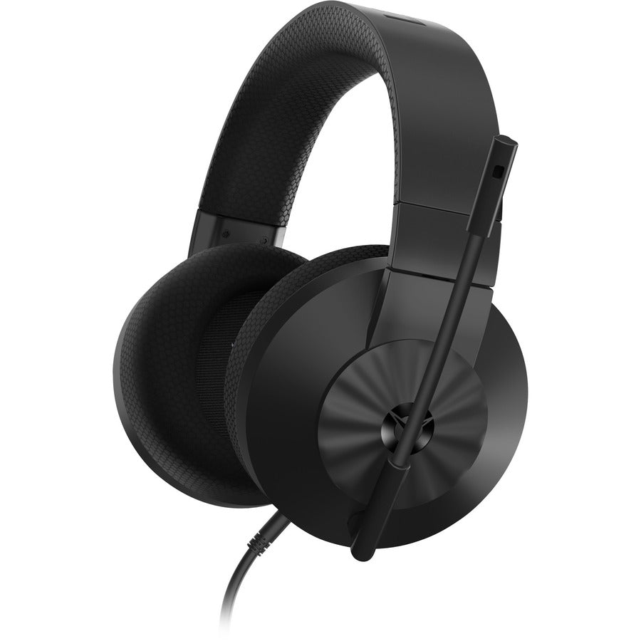 Lenovo Legion Stereo Gaming Headset with Noise Cancellation - Wired Over-Ear Headphones for PC, PS4, Xbox - Immersive Sound for Competitive Gaming & Streaming