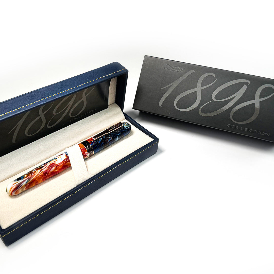 Conklin 1898 Fountain Pen - Misto Purple Limited Edition, Vintage Style Nib for Smooth Writing - Perfect for Calligraphy, Journaling & Gift Giving