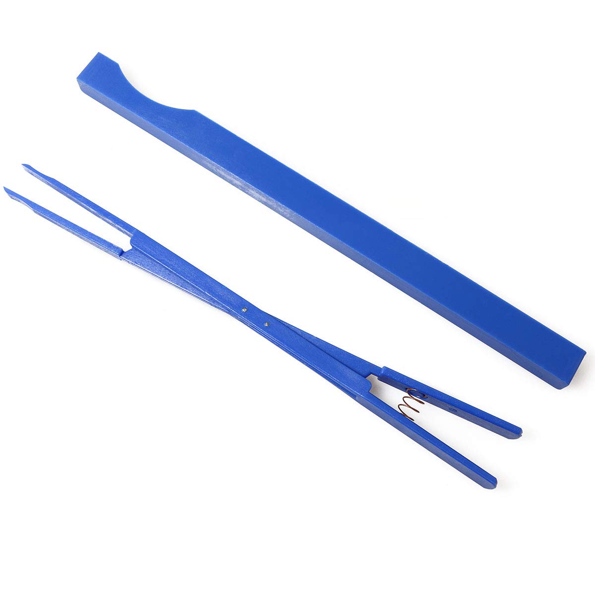 MEETOOT 20.3cm Blue Nylon Piano Tuning Mute Clamp with Carrying Case - Professional Alto & Treble Mixing Tool for Piano Technicians | Perfect for Piano Maintenance, Tuning & Sound Adjustment