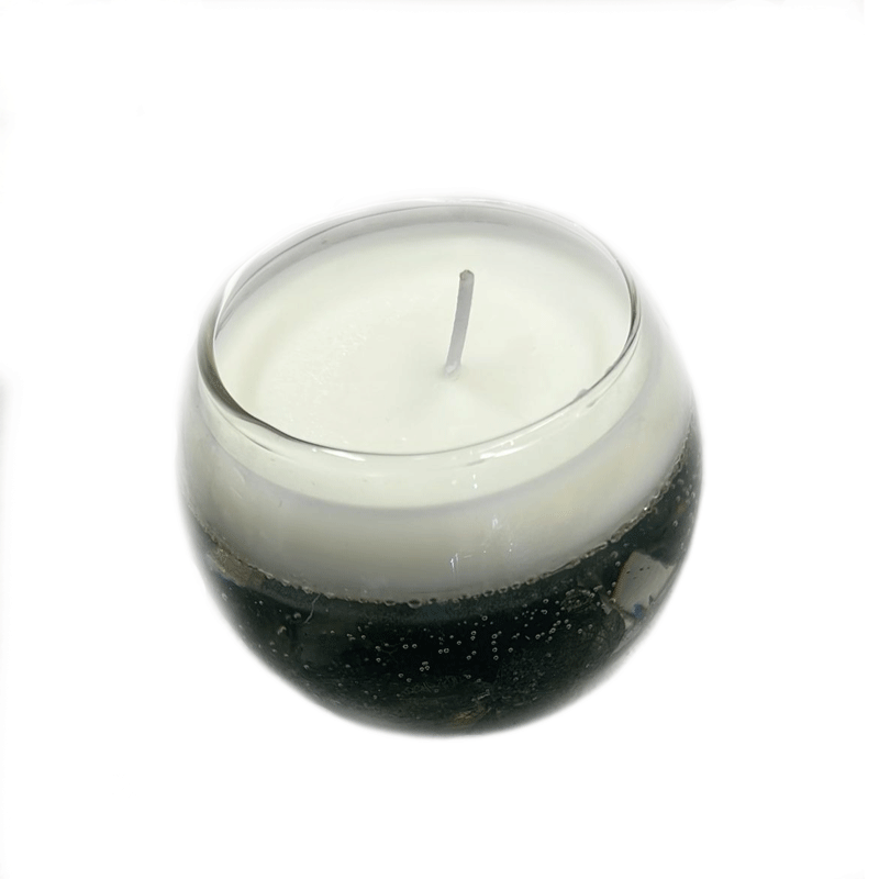 Premium Round Glass Scented Candle - Aromatherapy Soy Wax Candle for Home, Relaxation & Gifts | Perfect for Bedroom, Bathroom & Meditation Spaces