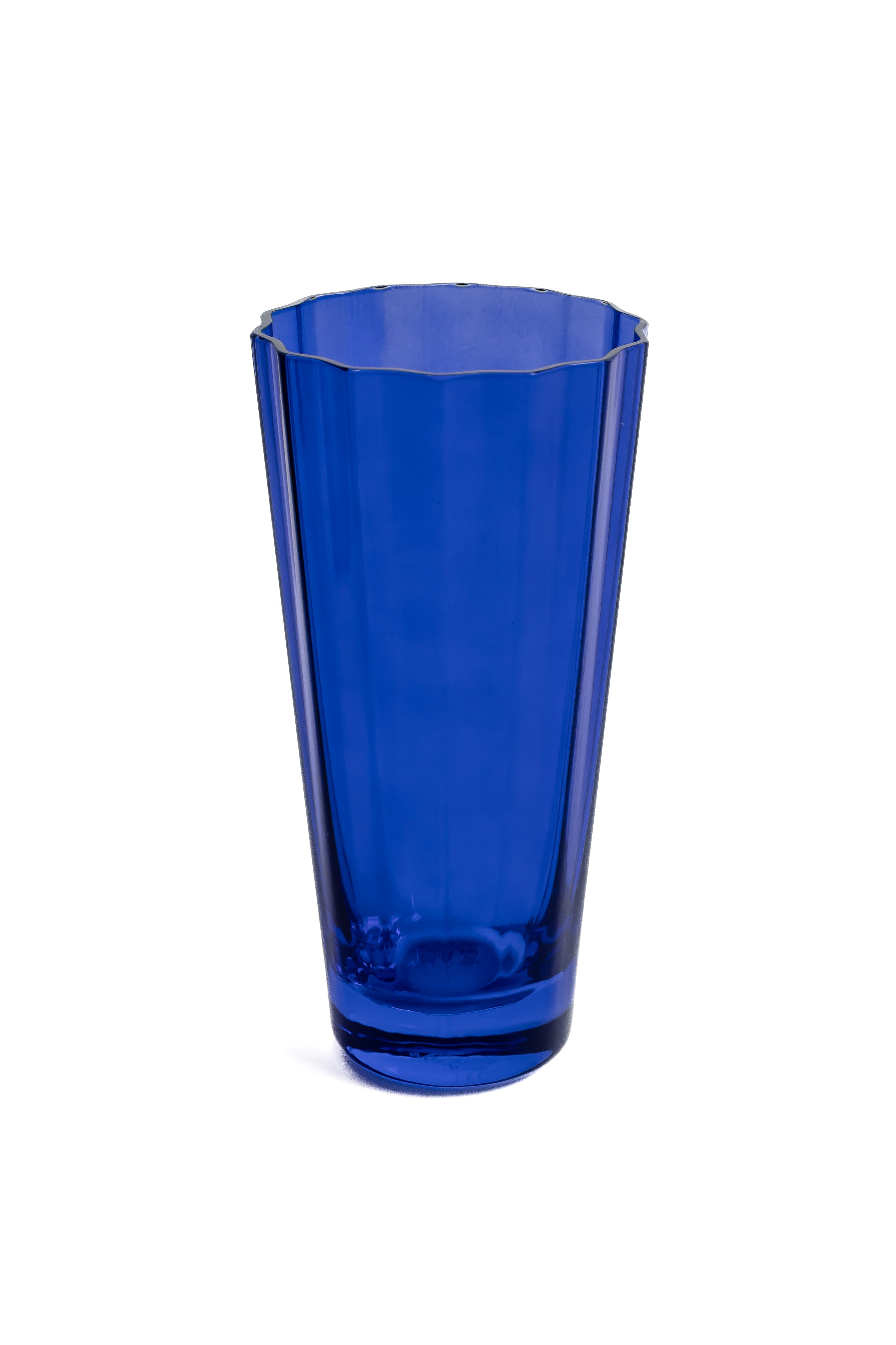 Estelle Colored Sunday Highball Glasses Set of 6 - Royal Blue | Elegant Drinkware for Cocktails, Iced Tea & Entertaining
