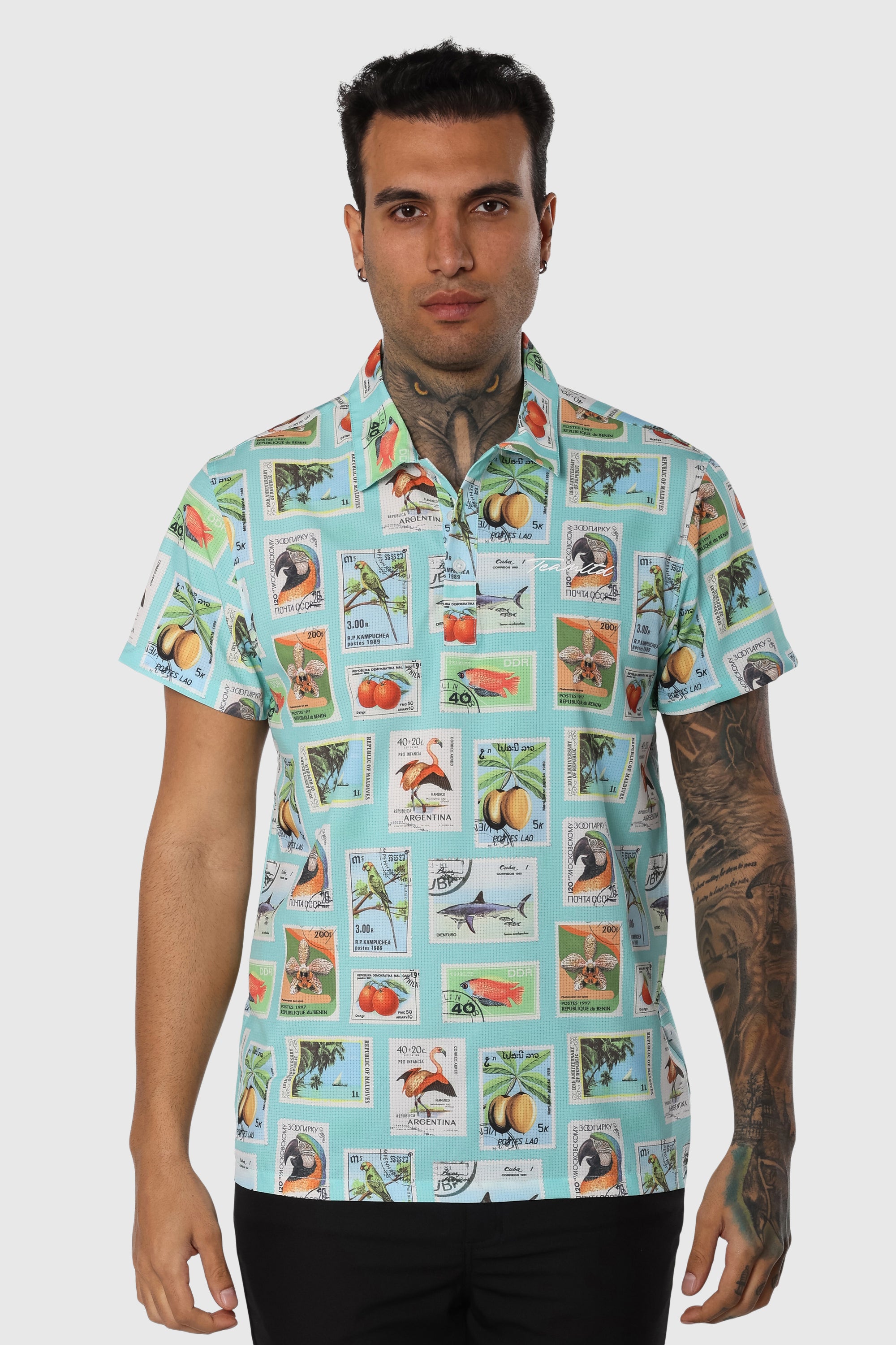 Men's Party Polo Shirt - Casual Short Sleeve Cotton Shirt for Summer Outdoor Events, Golf, and Social Gatherings