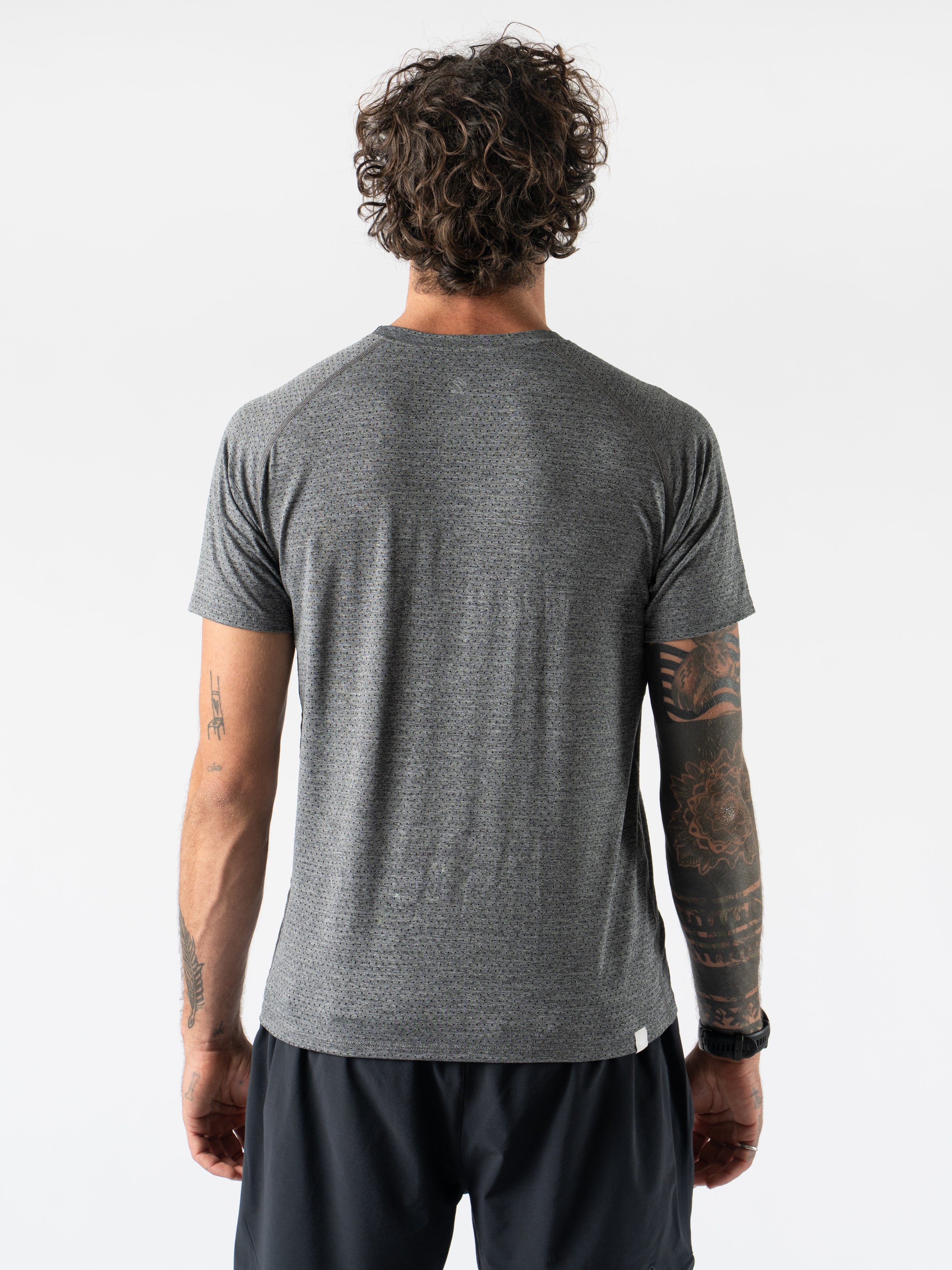 EZ Tee Performance Short Sleeve Trail Running Shirt - Moisture Wicking & Breathable for Outdoor Hiking, Jogging, and Fitness Activities
