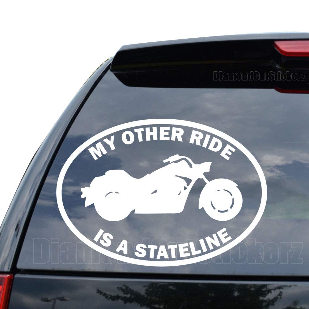 Premium Diamond-Cut Motorcycle Decal Sticker - 