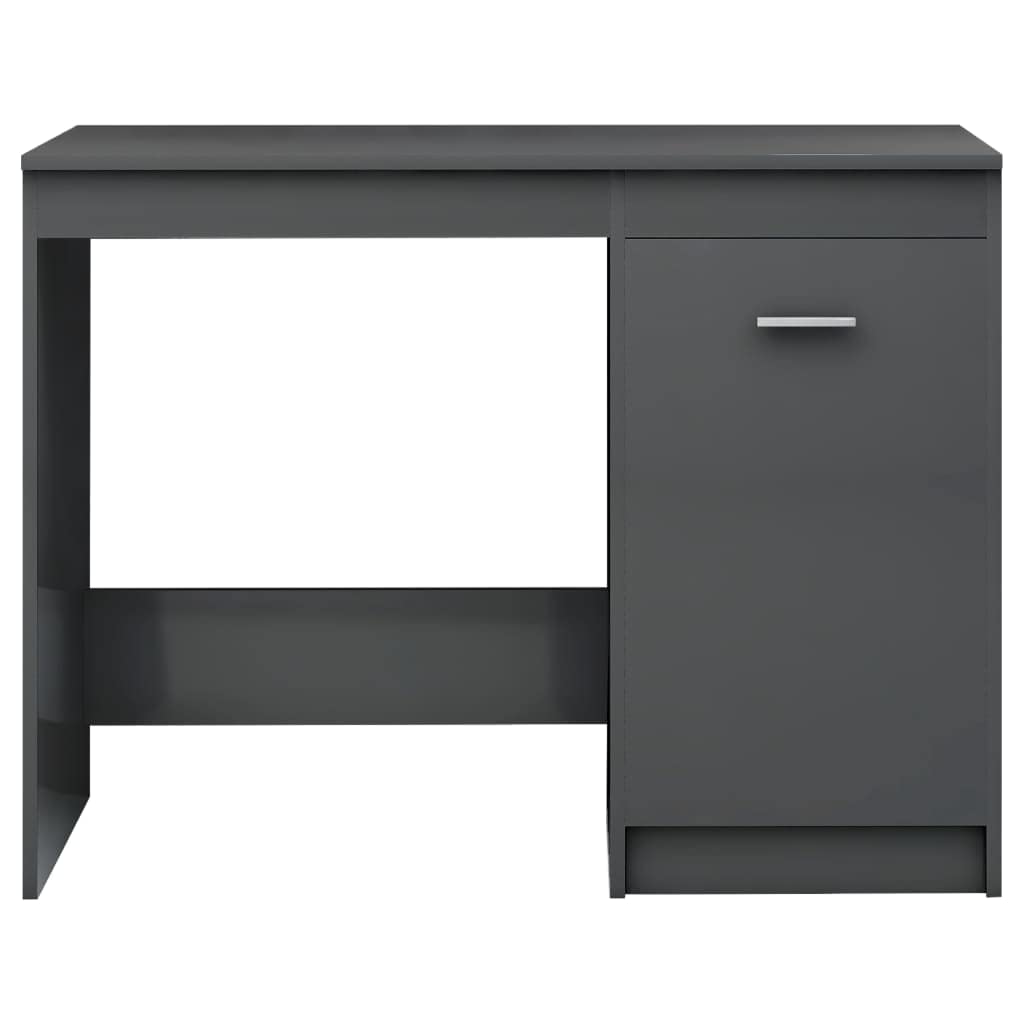 Modern Home Office Desk with Storage - 39.4