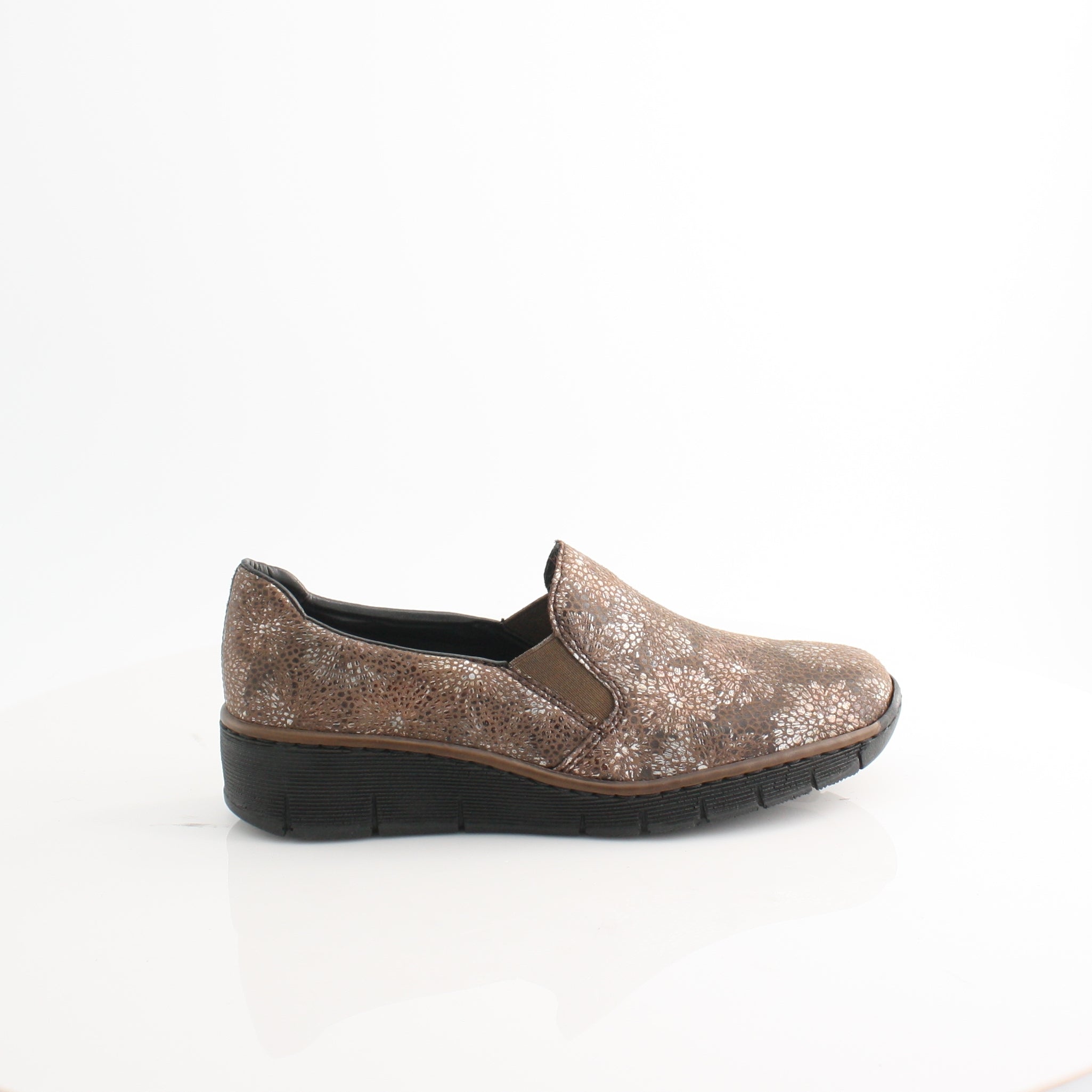 Rieker 53766 Women's Comfortable Slip-On Shoes - Perfect for Casual Wear, Office & Travel