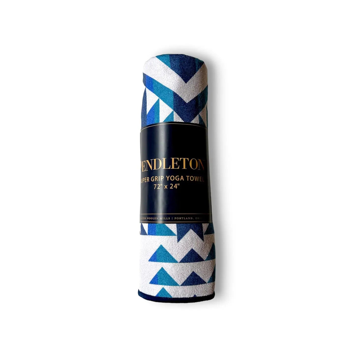 Pendleton Non-Slip Yoga Mat Towel - Premium Eco-Friendly Workout & Hot Yoga Accessory - Perfect for Home, Studio, and Travel Use