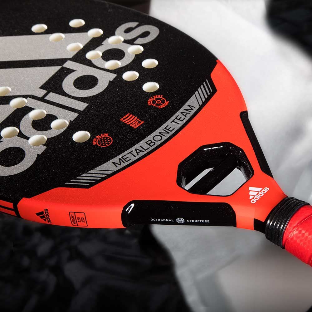 adidas Pala Beach Tennis Metalbone Team H24 Red Paddle - Premium Pickleball Paddle for Competitive Play & Outdoor Sports