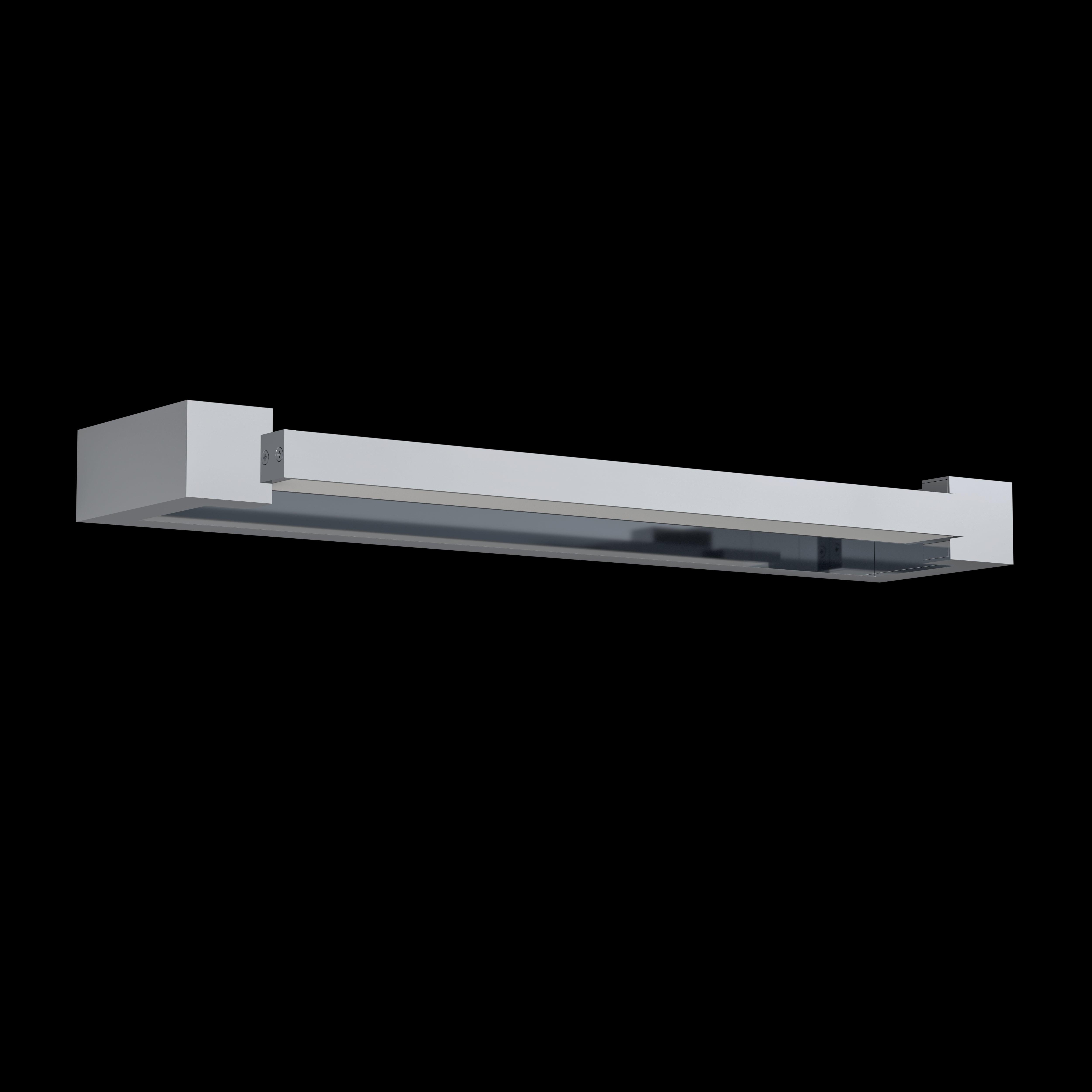 Eglo Gemiliana IP44 LED Chrome Bathroom Wall Light 45cm - Waterproof Vanity Light for Bathroom, Powder Room & Dressing Room - Modern Sconce Lighting Fixture for Home Decor