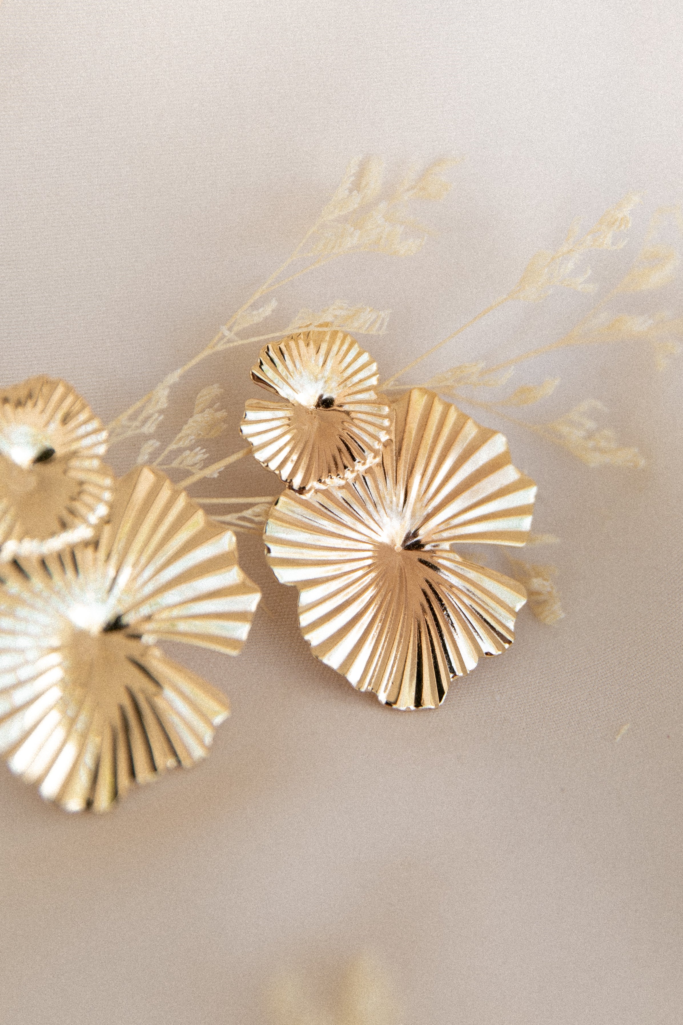 Delia Gold Earrings for Women - Elegant Dangle Hoop Earrings for Party, Wedding & Everyday Wear