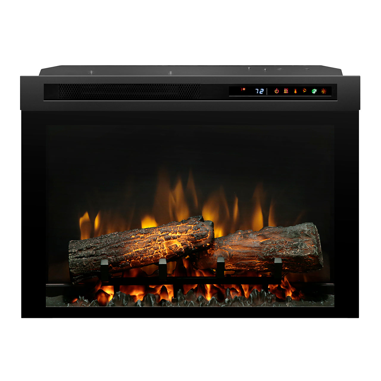 Dimplex DF26L PRO 26-Inch Plug-In Electric Fireplace Insert - Realistic Flame Effect, Energy Efficient, Wall Mountable for Living Room, Bedroom & Office