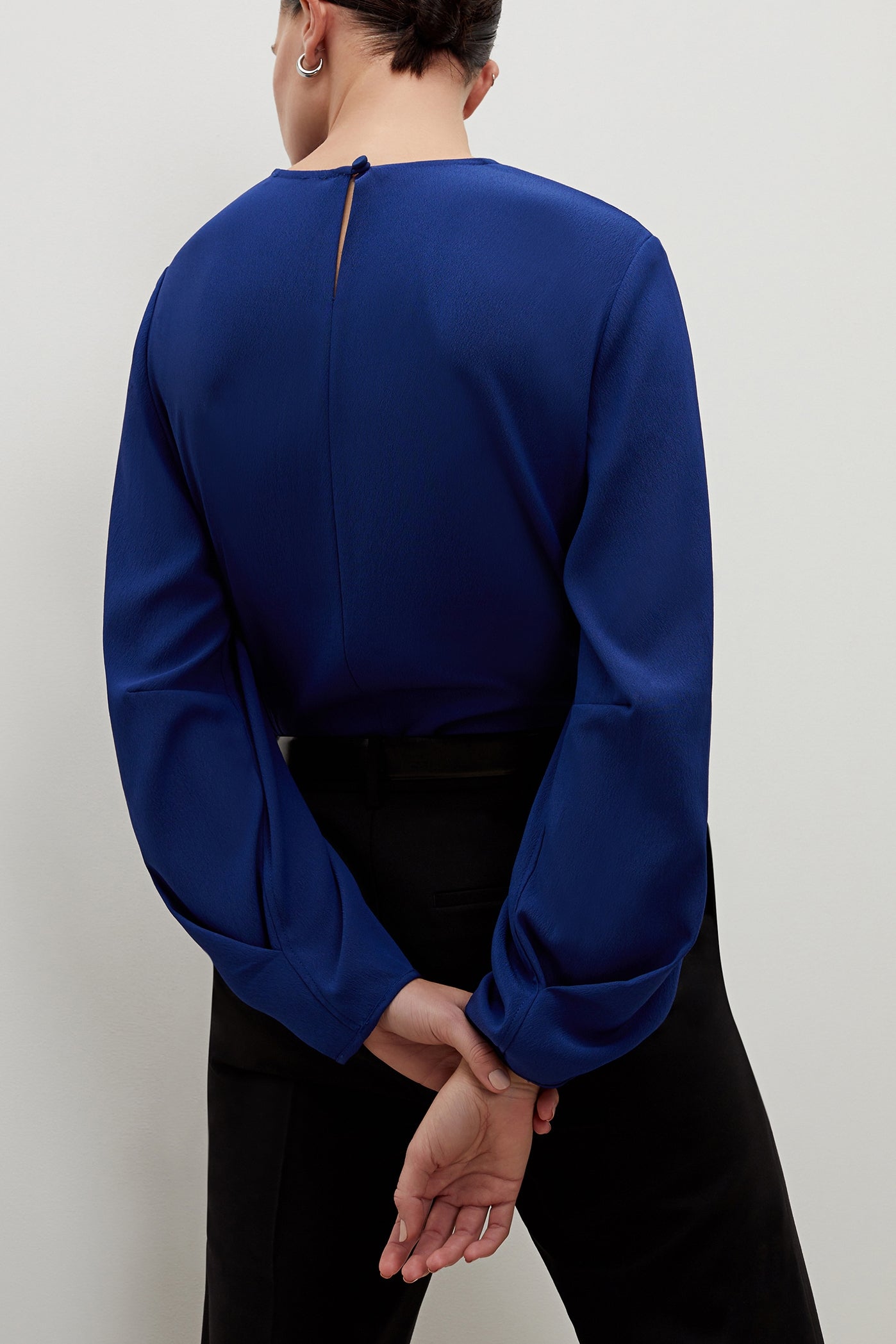Carrie Top Soft Wave Starry Night - Stylish Women's Blouse for Casual Wear, Office & Night Out