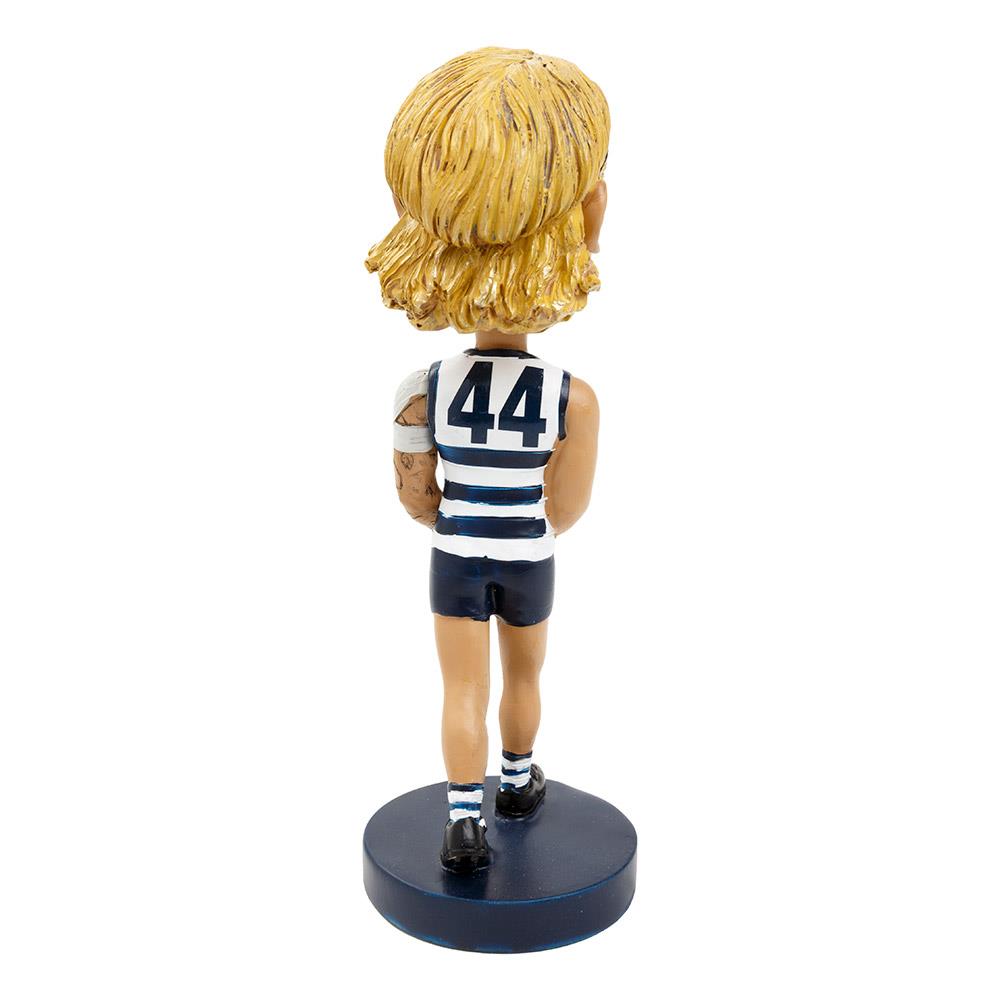 Official AFL Geelong Cats Tom Stewart Bobblehead - Collectible Football Player Figurine for AFL Fans & Sports Memorabilia Enthusiasts | Perfect for Home Decor, Office Display, and Gifts