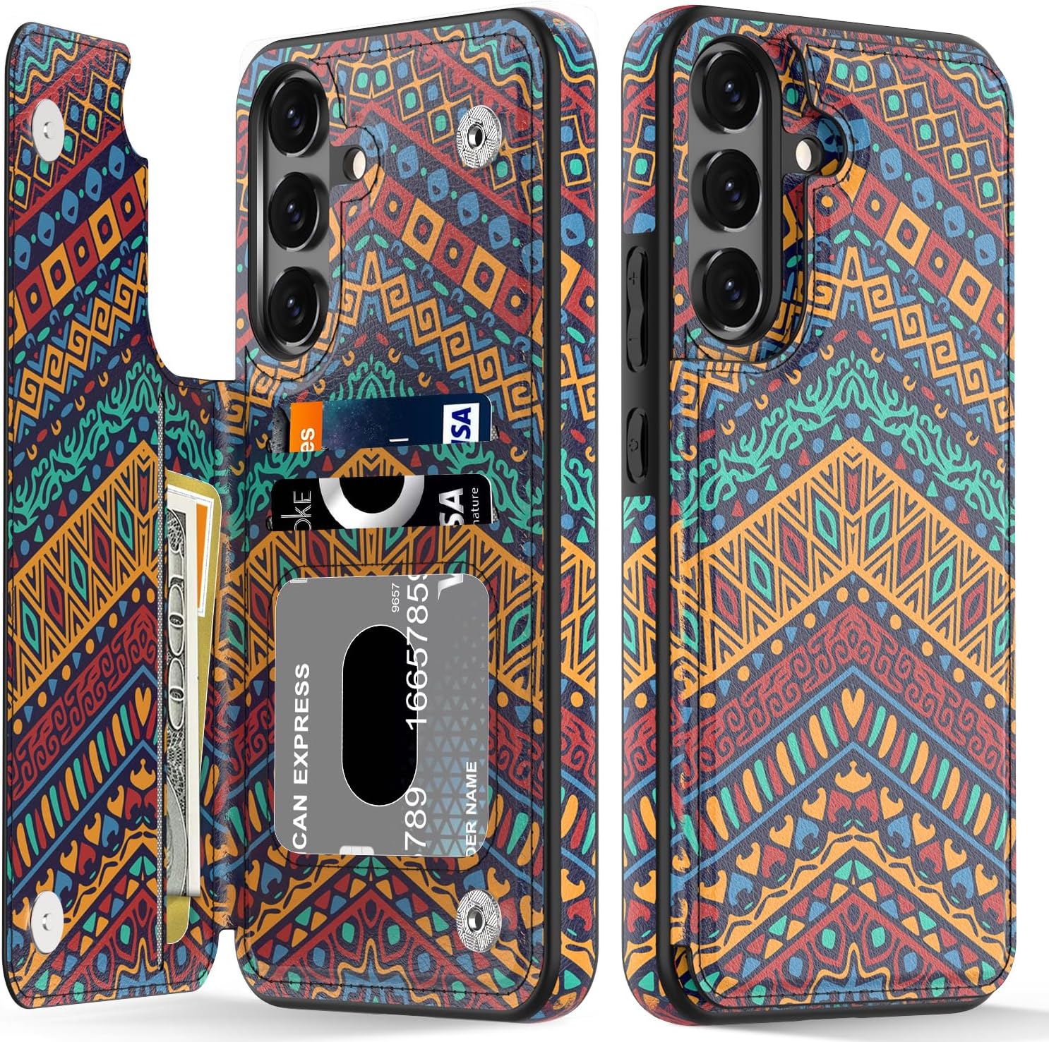 Samsung Galaxy S25 Plus Phone Case with Floral Design - Slim Protective Cover for Shock Absorption & Scratch Resistance - Perfect for Daily Use, Travel & Outdoor Activities