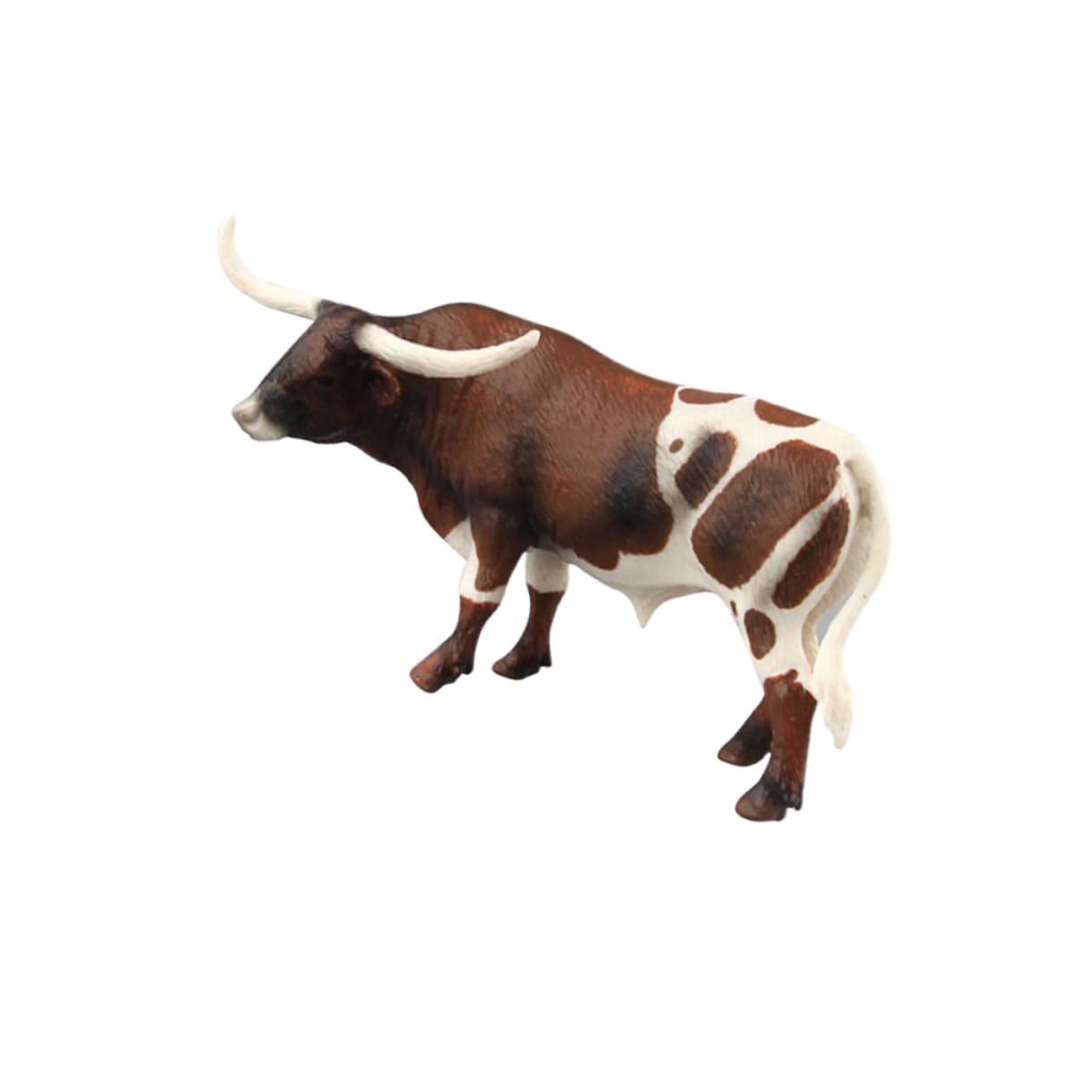 1pc Abaodam Wildlife Animal Model Toy Set - African Bull Figure for Kids, Desktop Decoration, Educational Playset | Perfect for Home, Office, and Classroom Decor