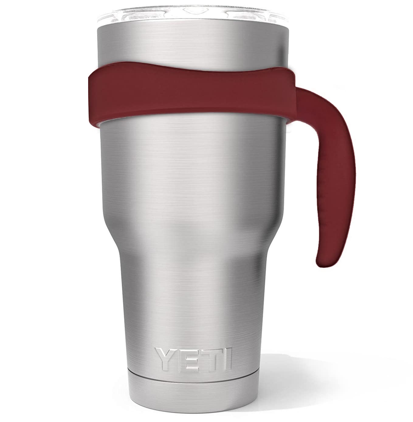 Premium Replacement Tumbler Handle for Yeti 30 oz Rambler Cup - BPA-Free Grip Holder Compatible with RTIC, SIC, Ozark Trail & More Insulated Mugs (Red) - Perfect for Outdoor Adventures, Camping & Daily Commute