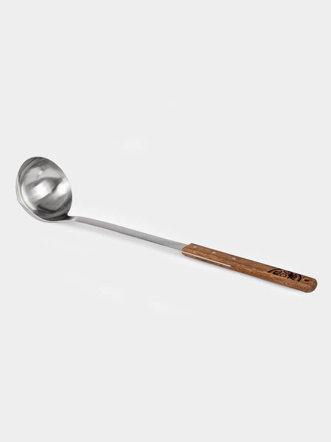 Petromax Stainless Steel Ladle - Durable Cooking Spoon for Soup, Sauce & Stew - Perfect for Camping, Kitchen & Outdoor Cooking