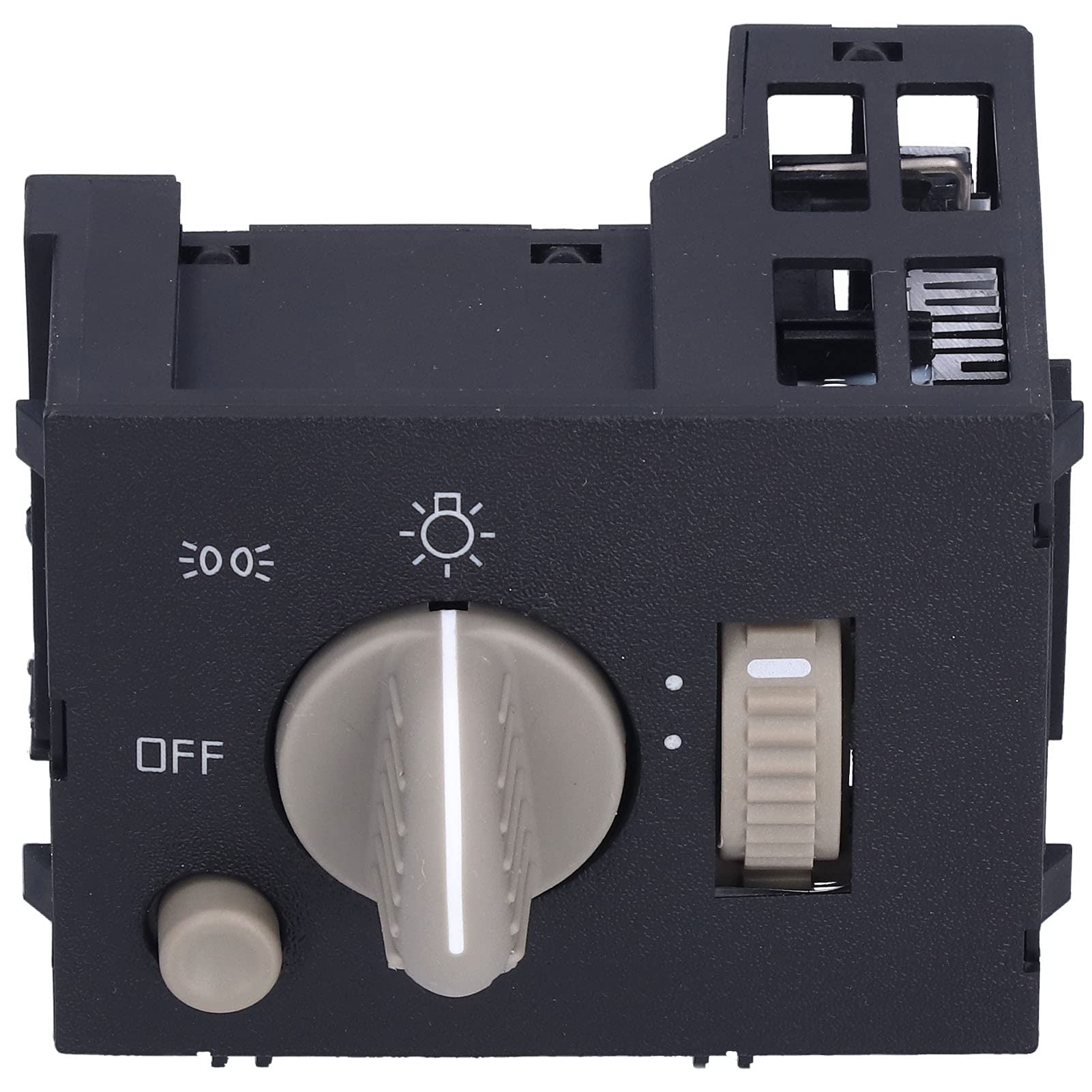 Rankomu Headlight Switch Knob & Fog Light Button Replacement 93443101 Compatible with 1995-1999 C/K Pickup Trucks - Easy DIY Installation for Better Night Driving Visibility