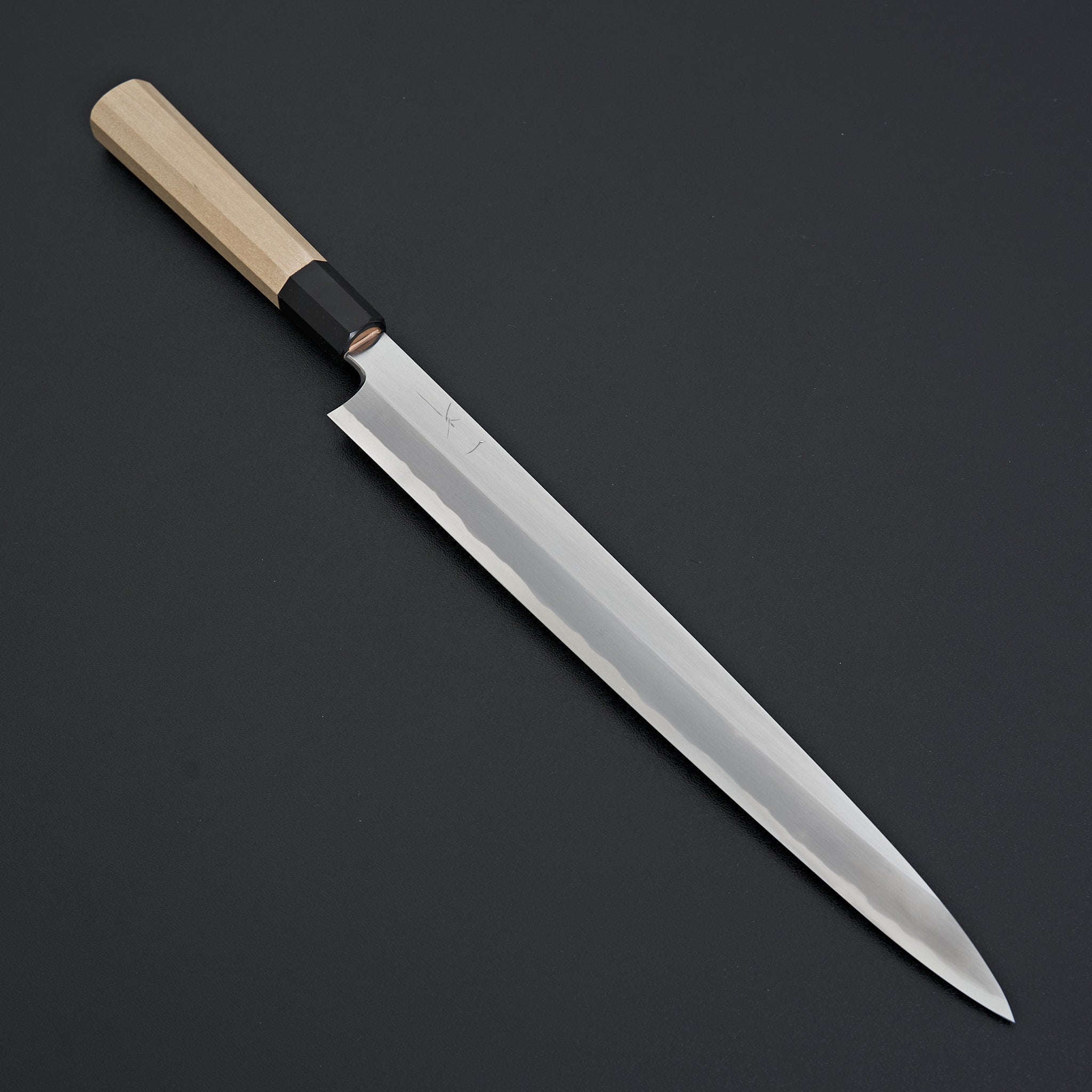 Hitohira Togashi White #1 Tachi Yanagiba 300mm Japanese Sushi Knife with Ho Wood Handle & Saya - Perfect for Sushi Chefs & Professional Japanese Cuisine Preparation