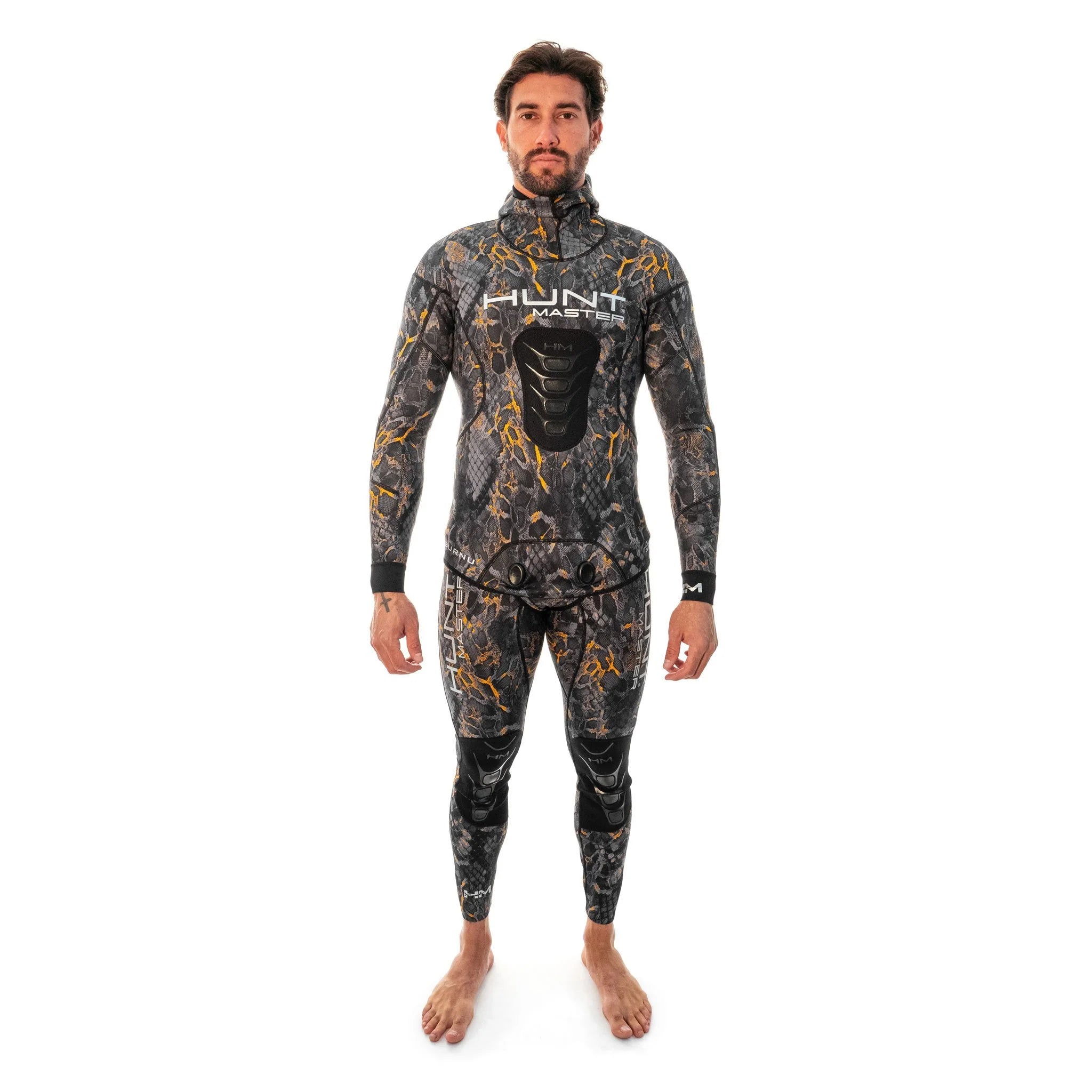 Hunt Master Burnum Huntsman Huntress Wetsuit Camo Series 1.5mm 2mm Neoprene for Spearfishing Scuba Diving Surfing Water Sports