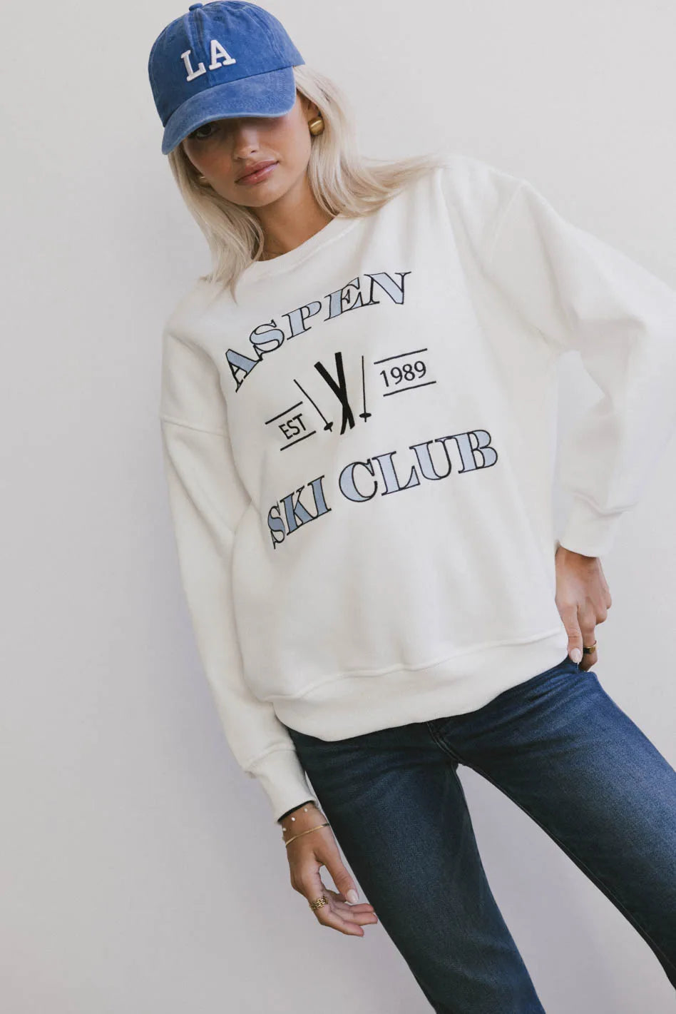 Aspen Ski Club Crewneck Sweatshirt - Cozy Winter Pullover for Men & Women | Skiing, Snowboarding & Casual Wear | FINAL SALE